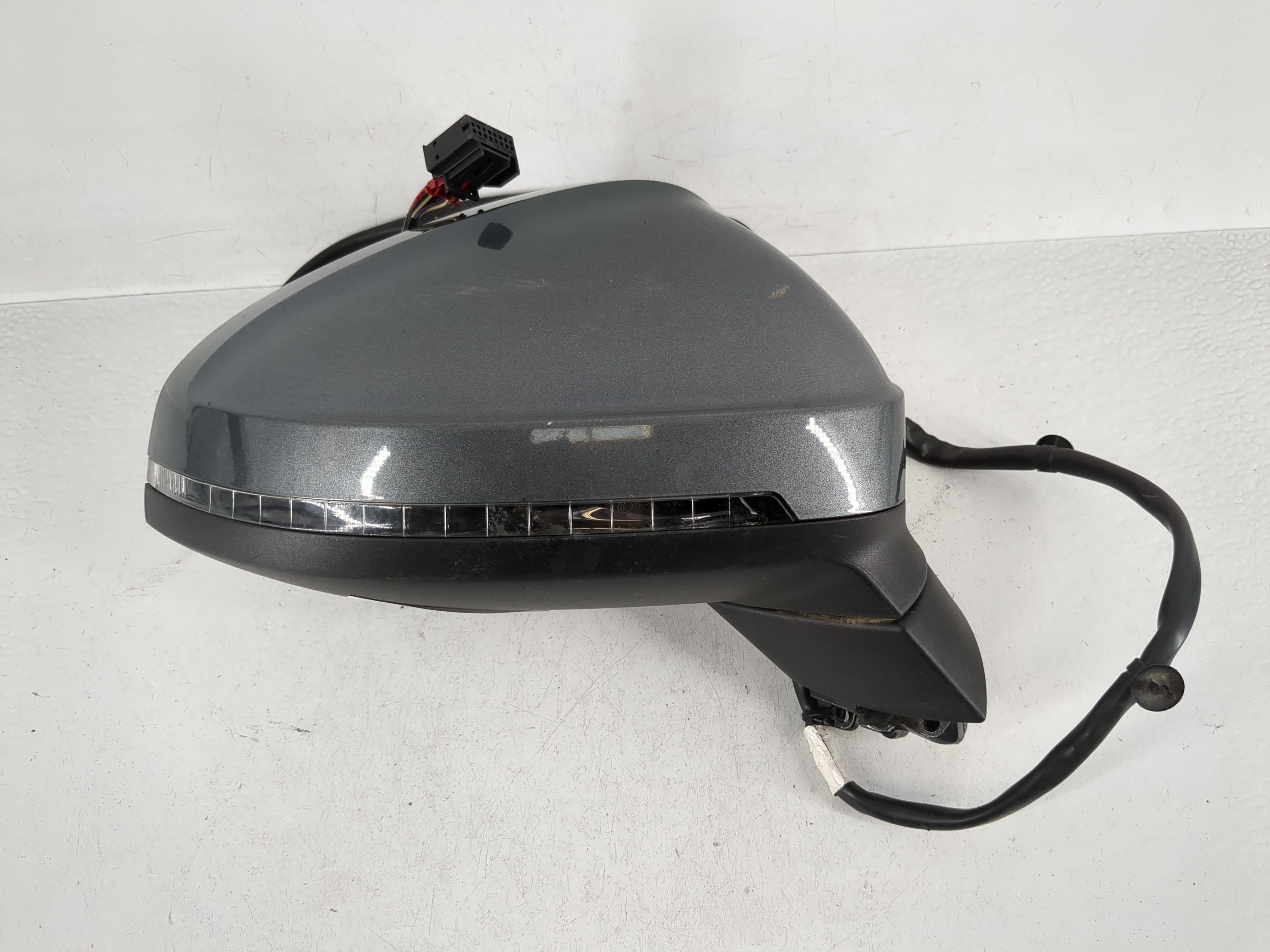 Picture of 2018-2018 Audi A5 Passenger Right Side View Power Door Mirror Gray 1165966