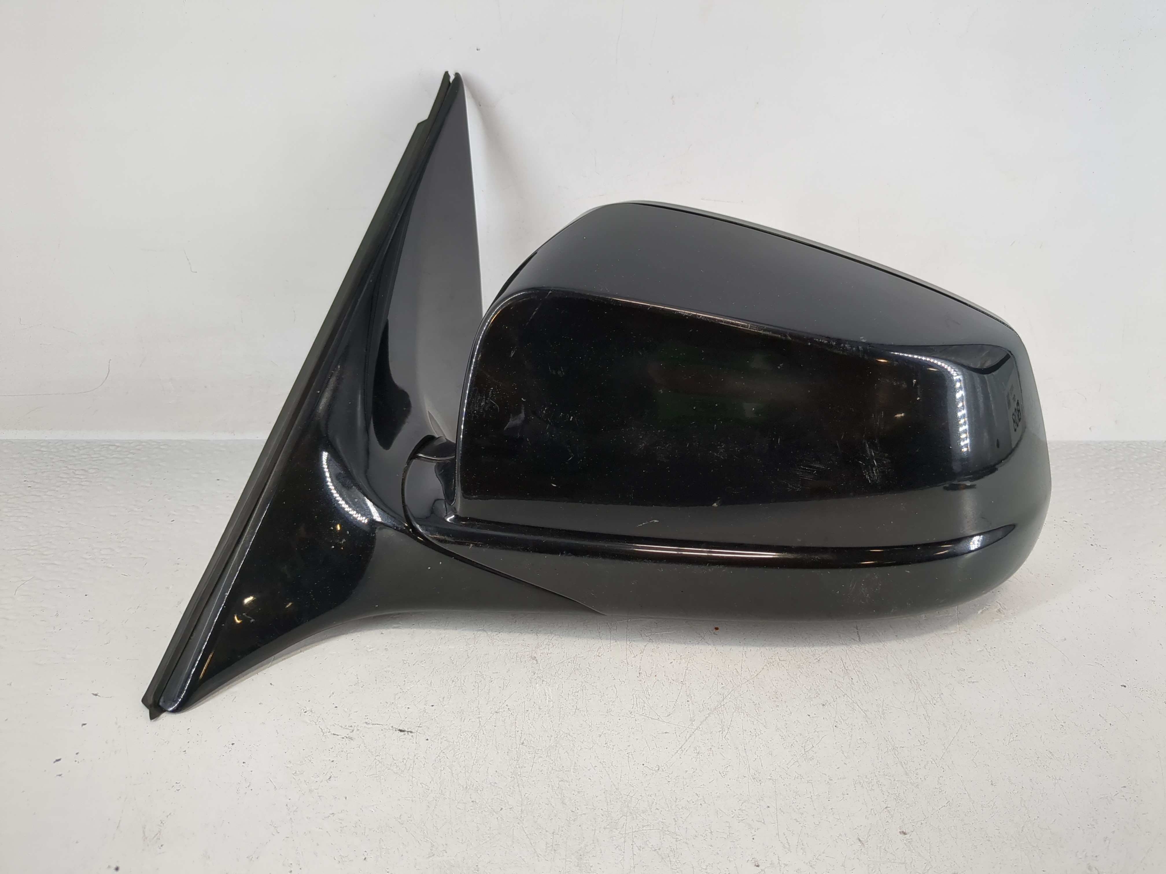 Picture of 2011-2012 Bmw 528i Driver Left Side View Power Door Mirror Black 1165980