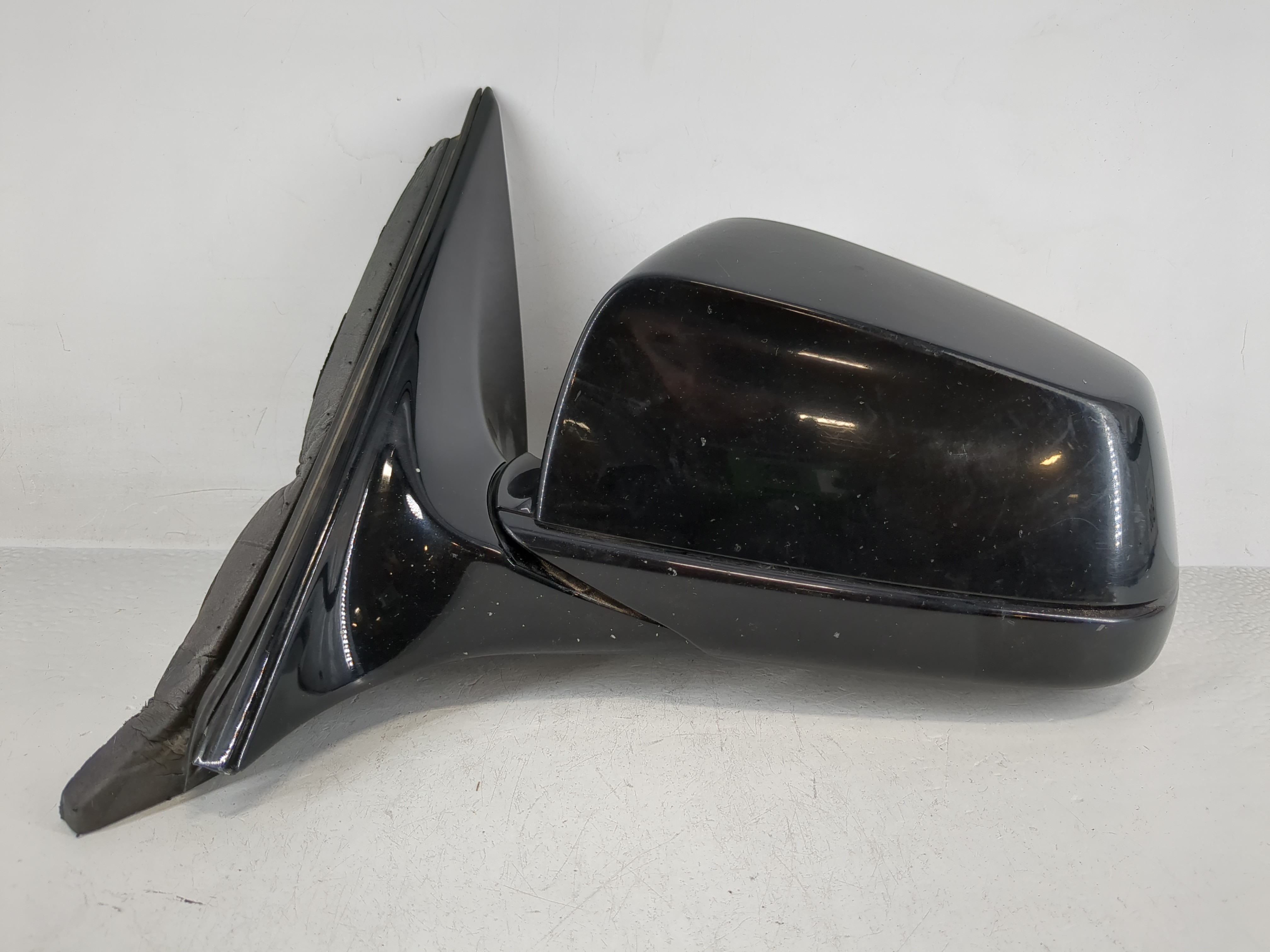 Picture of 2010-2012 Bmw 750i Driver Left Side View Power Door Mirror Black 1166048