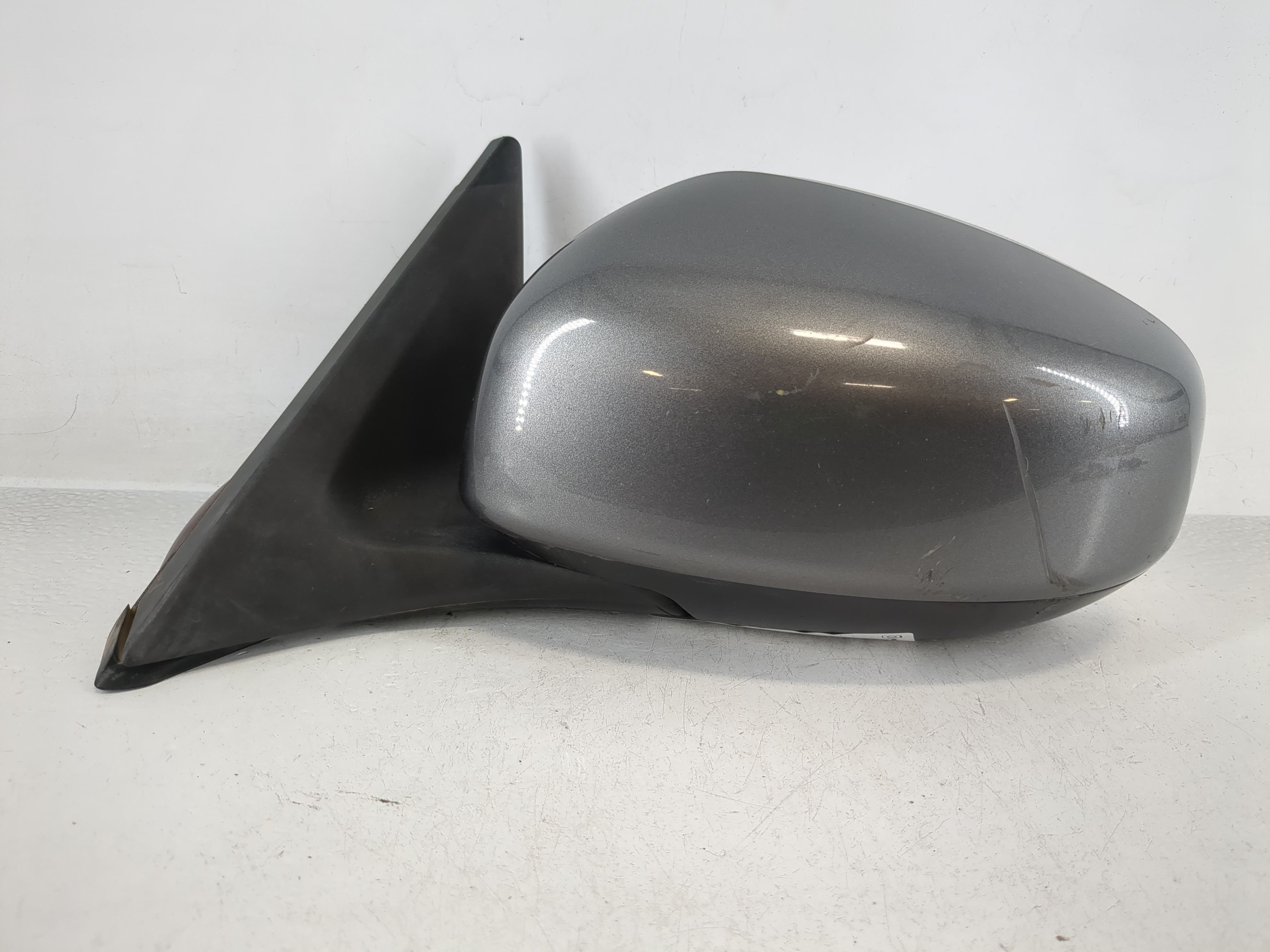 Picture of 2009-2020 Nissan 370z Driver Left Side View Power Door Mirror Dark Gray 1166050
