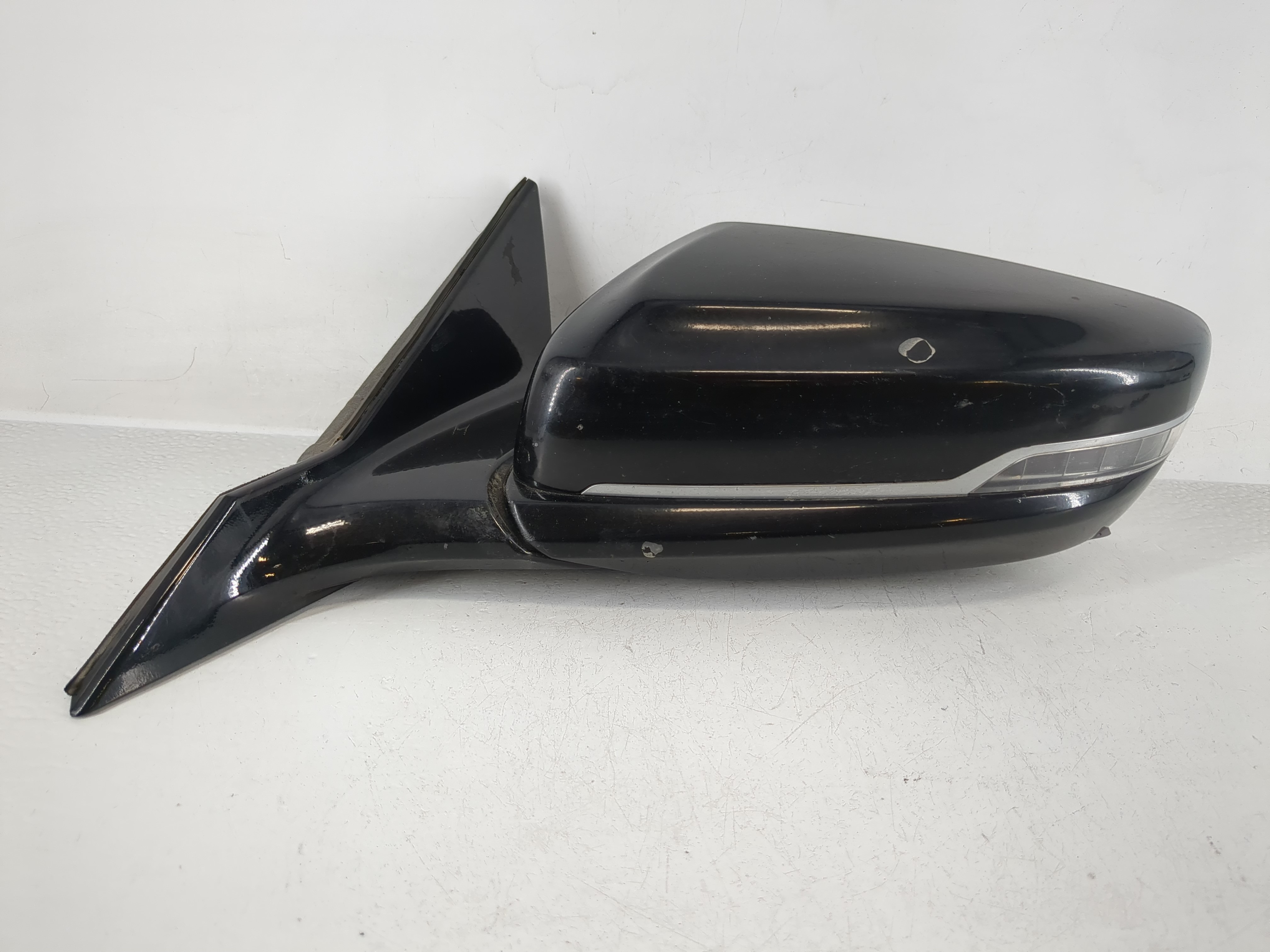 Picture of 2016-2019 Cadillac Cts Driver Left Side View Power Door Mirror Black 1166104