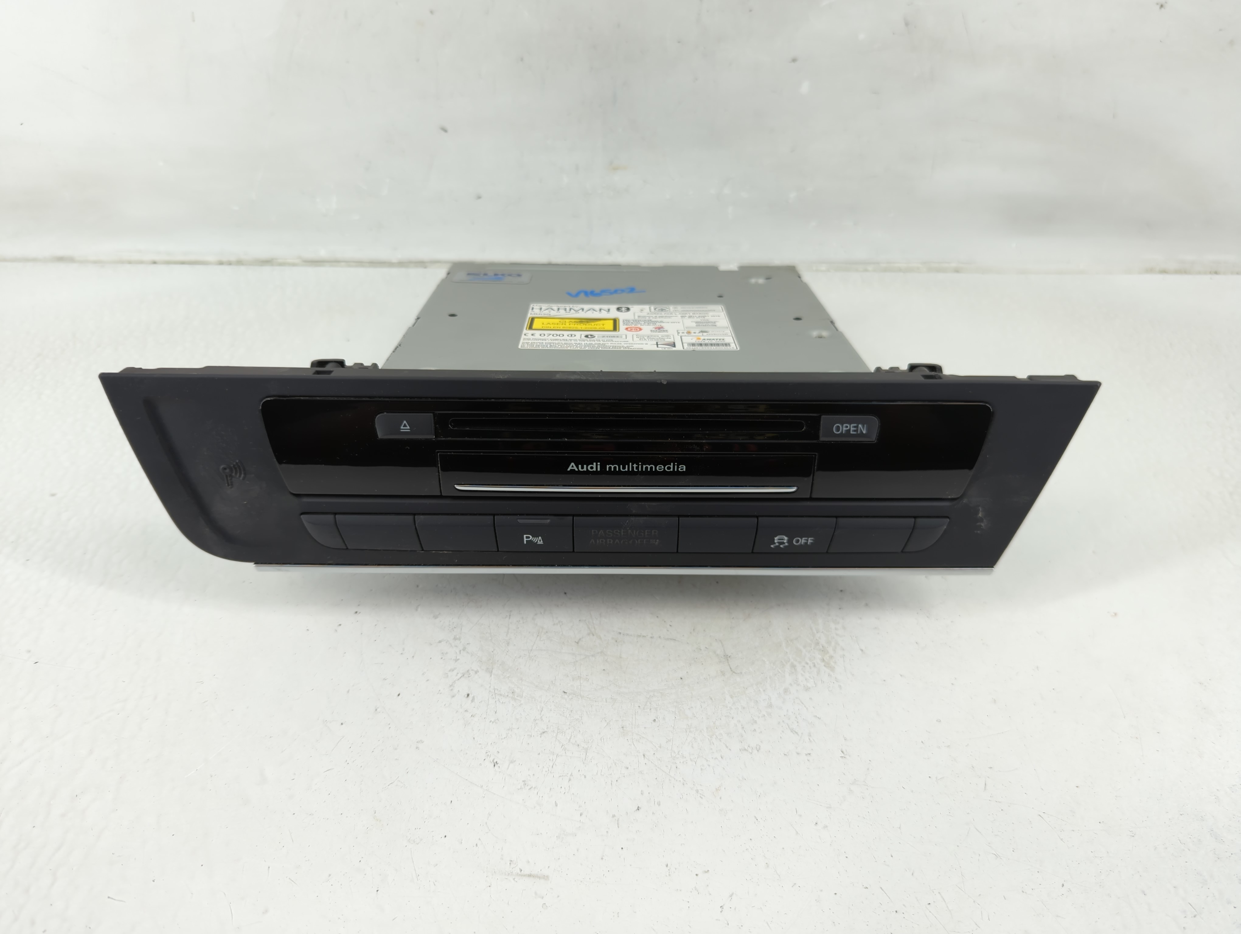 2007-2013 Audi A6 Am Fm Cd Player Radio Receiver 1166163 - Oemusedautoparts1.com