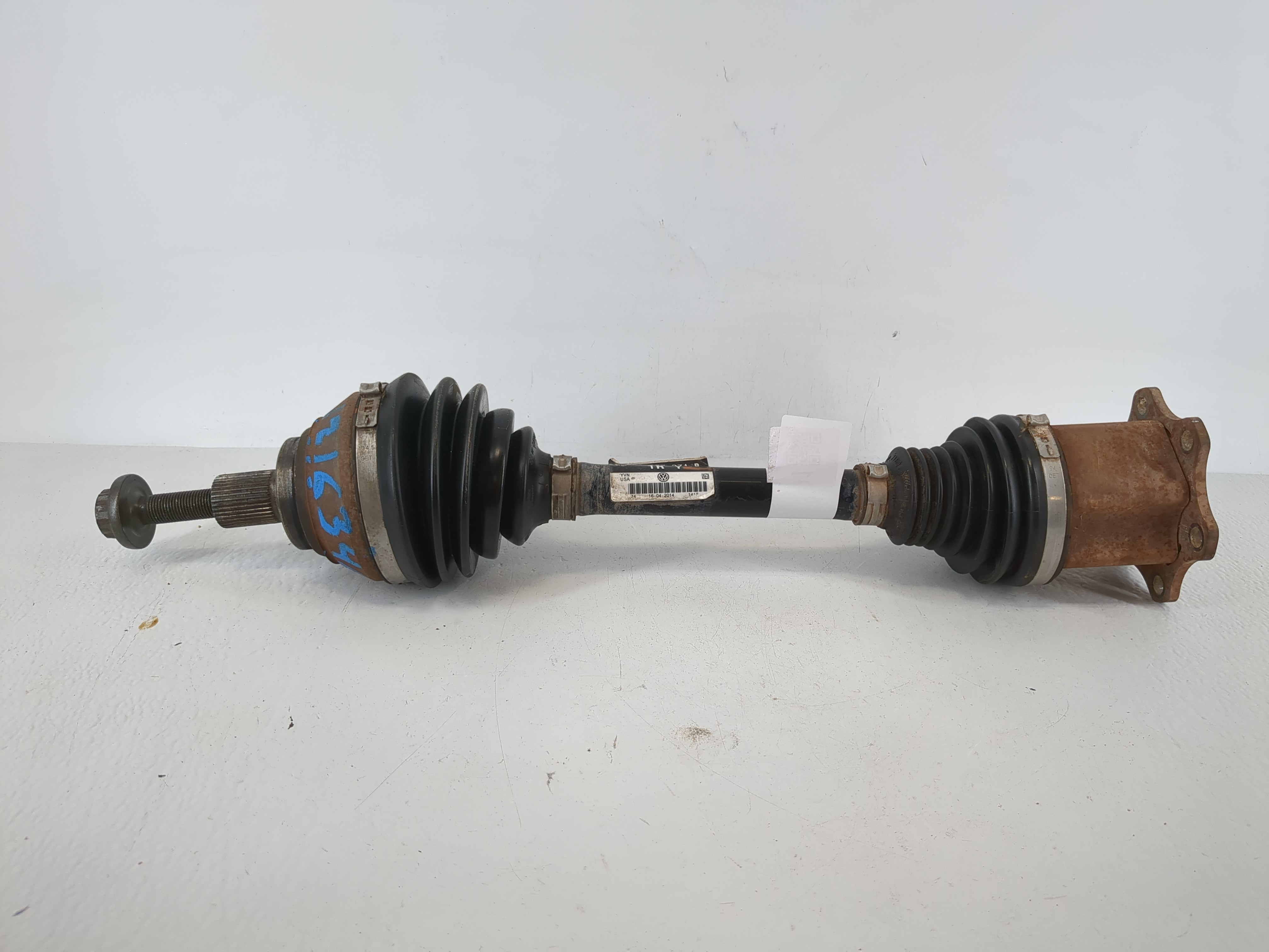 2012-2015 Volkswagen Passat Axle Shaft Front Driver Cv C/v 1166291 - Oemusedautoparts1.com