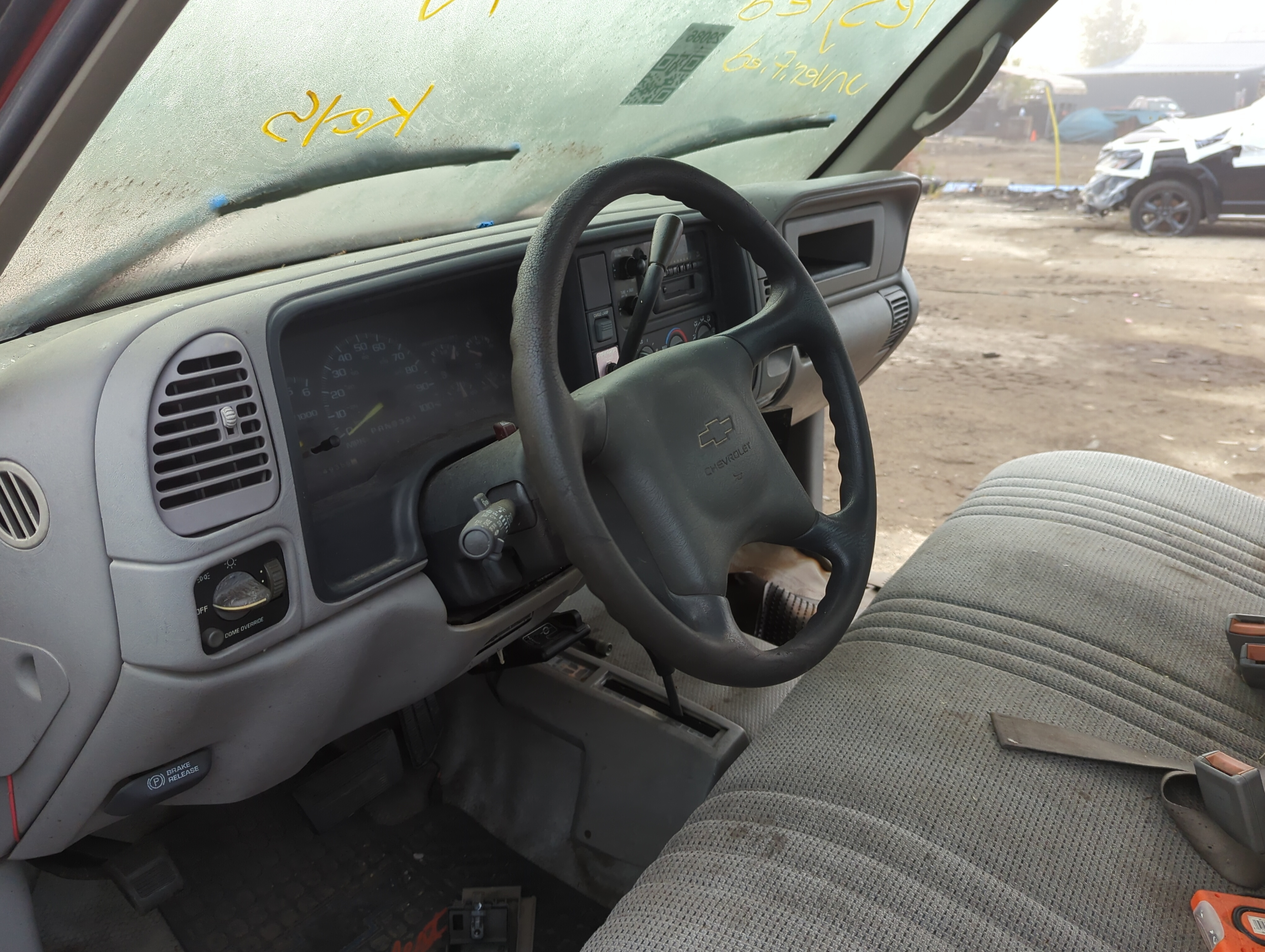 1998 Chevrolet K3500 Air Bag Driver Left Steering Wheel Mounted 1166312 - Oemusedautoparts1.com