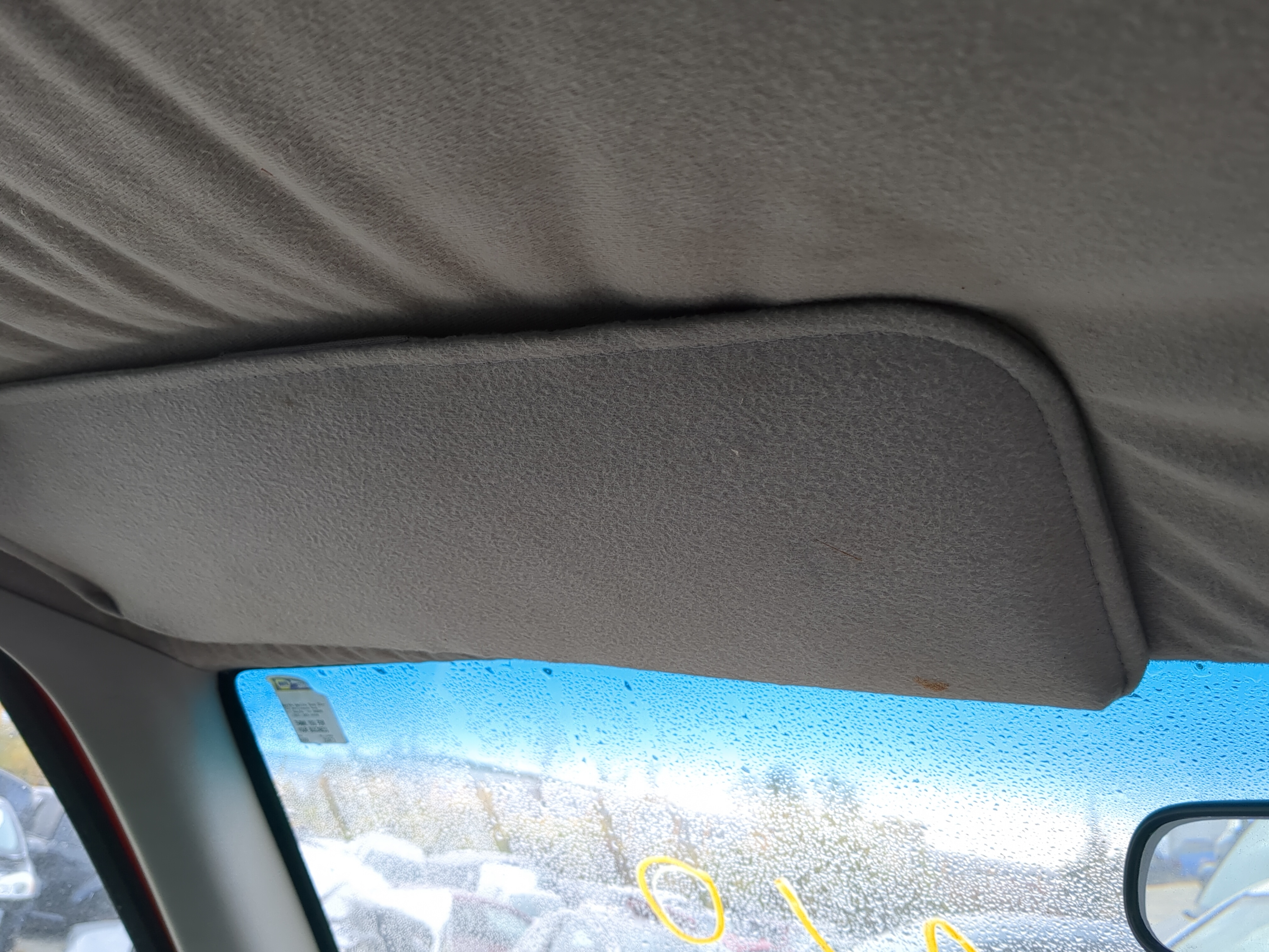 1998 Chevrolet K3500 Driver Sun Visor Mirror Left Sunvisor 1166319 - Oemusedautoparts1.com