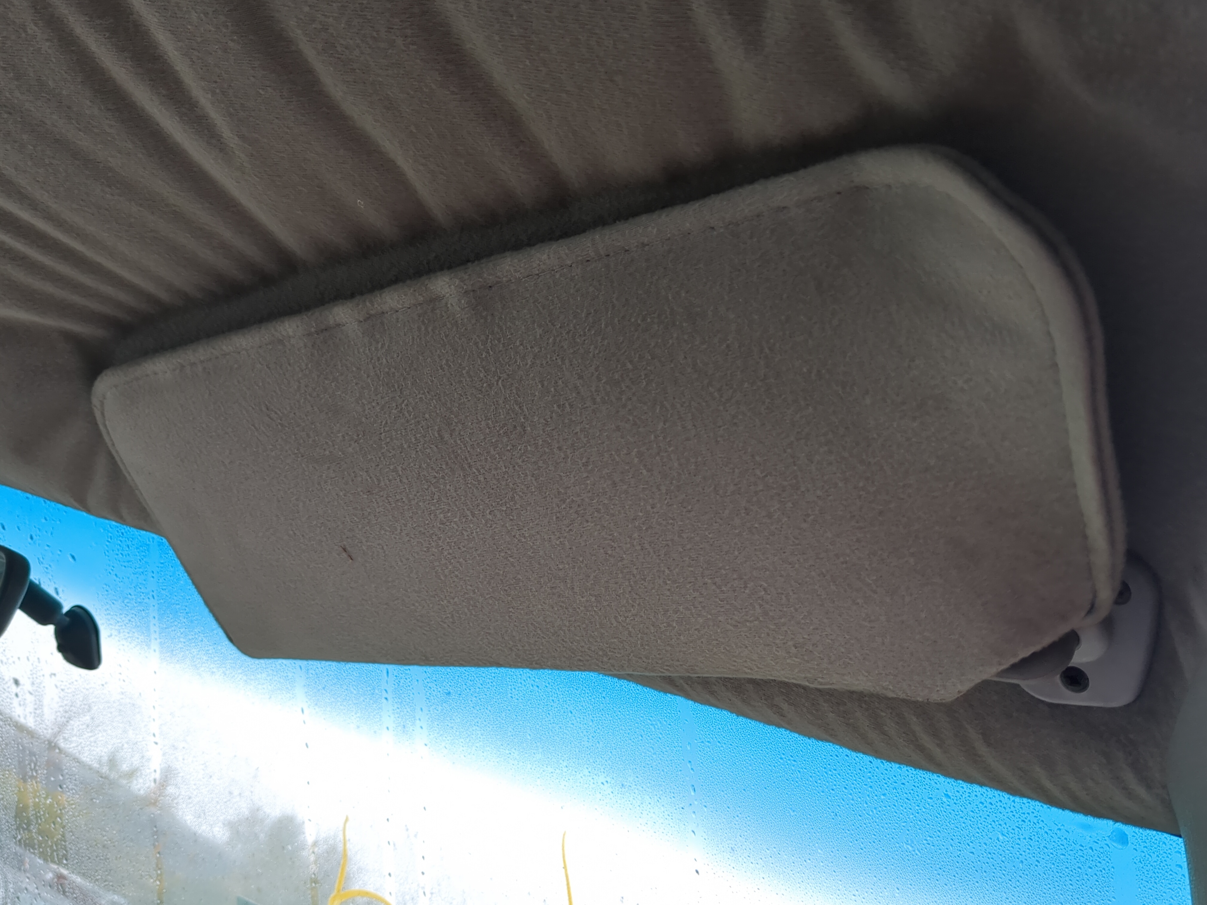 1998 Chevrolet K3500 Passenger Sun Visor Mirror Right Sunvisor 1166320 - Oemusedautoparts1.com