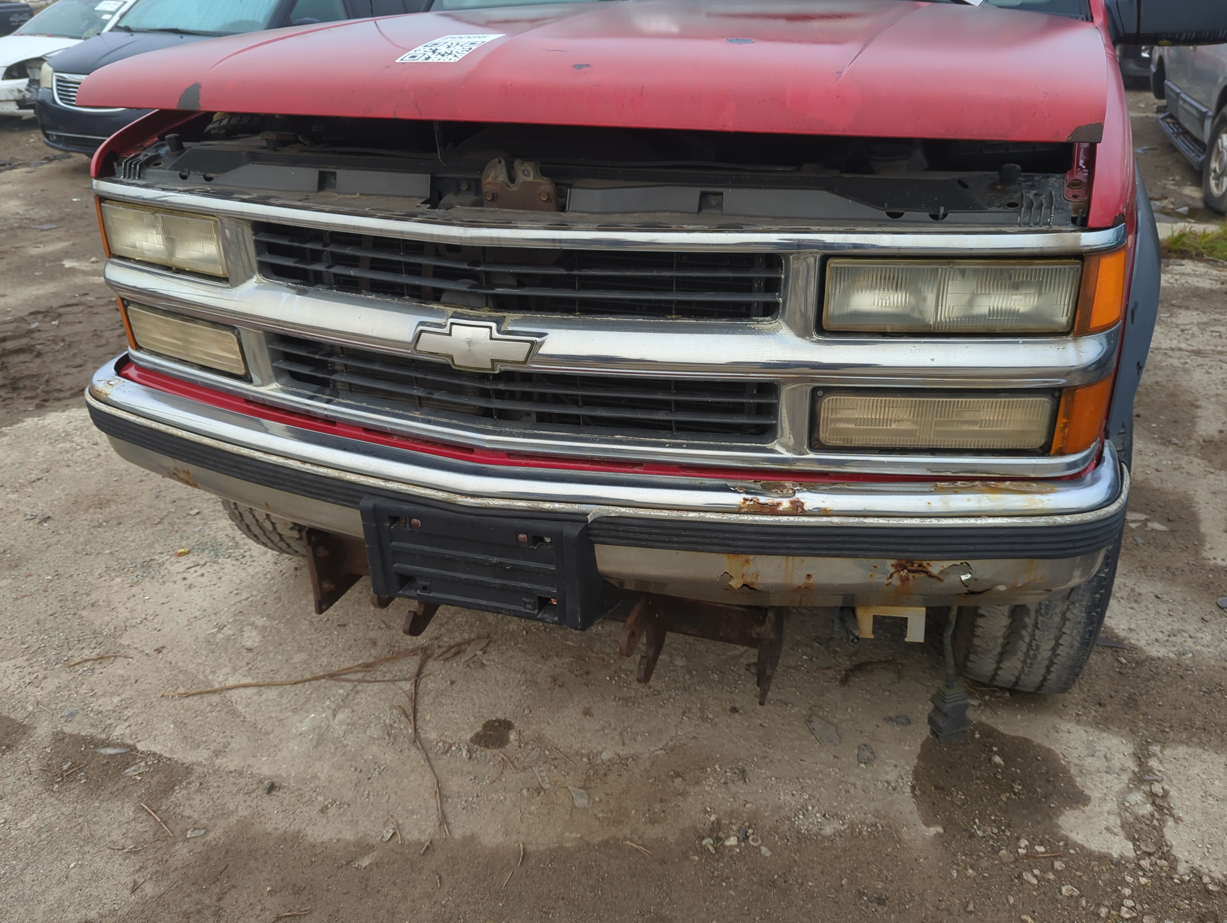 Picture of 1998 Chevrolet K3500 Front Grille Bumper Not Included 1166377