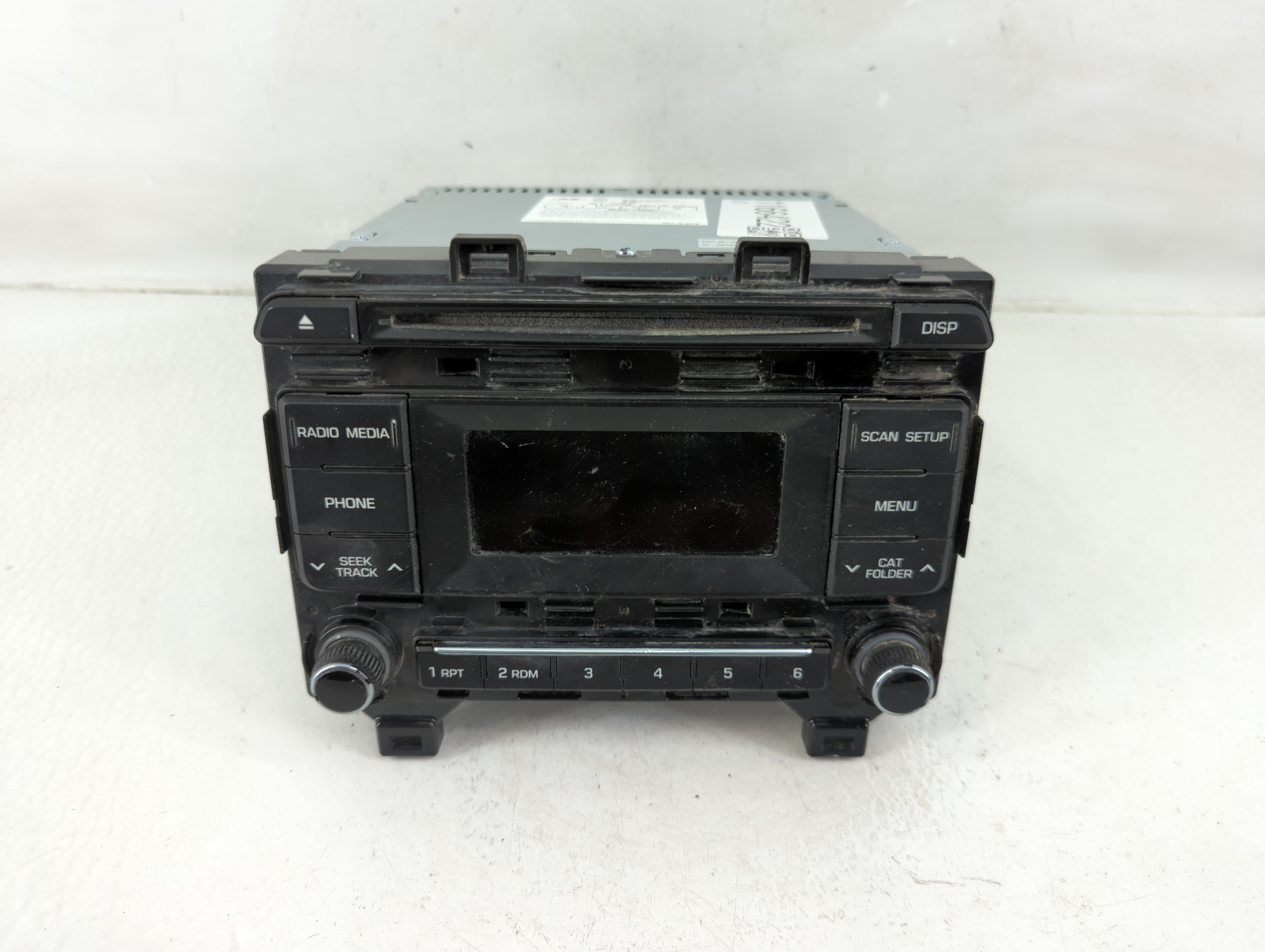 2016-2017 Hyundai Sonata Am Fm Cd Player Radio Receiver 1166422 - Oemusedautoparts1.com