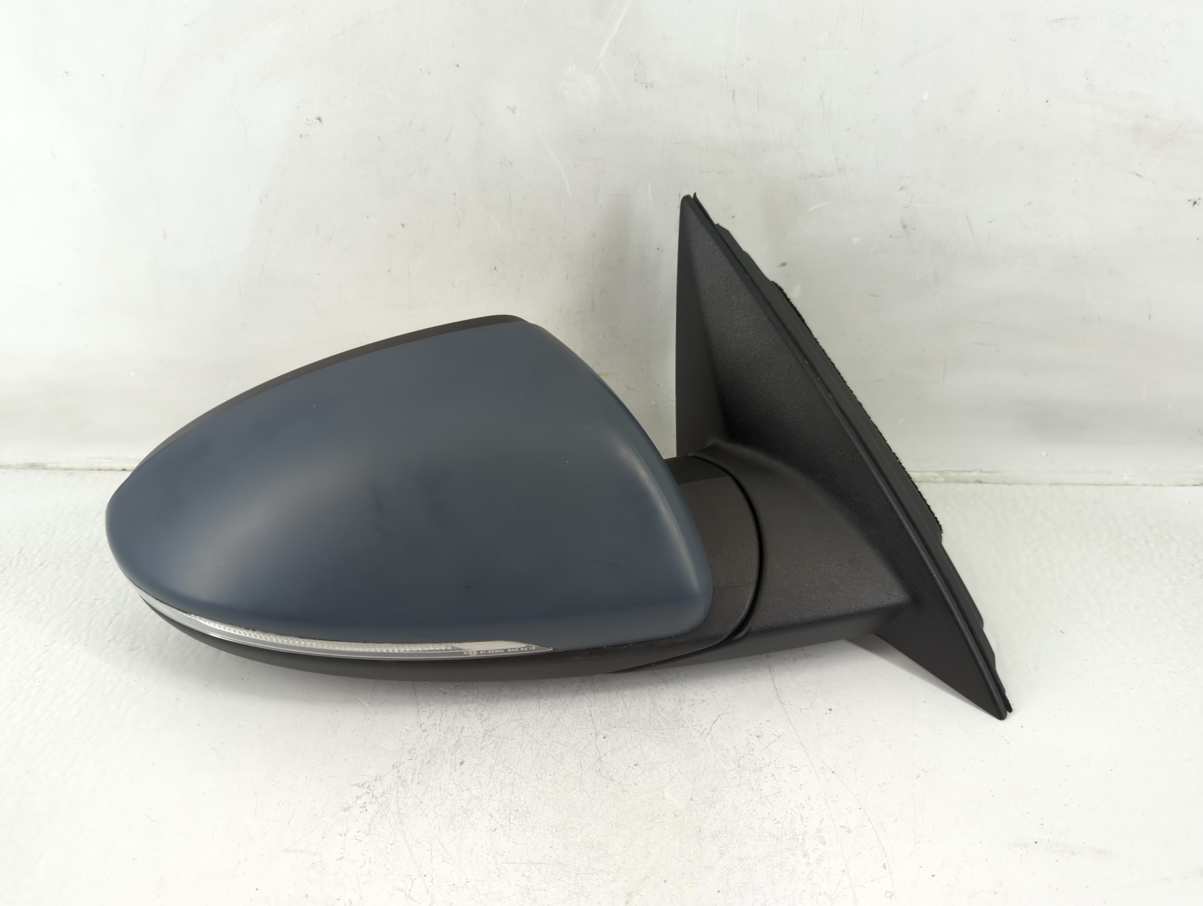 Picture of 2019-2022 Kia Forte Passenger Right Side View Power Door Mirror Blue 1166457