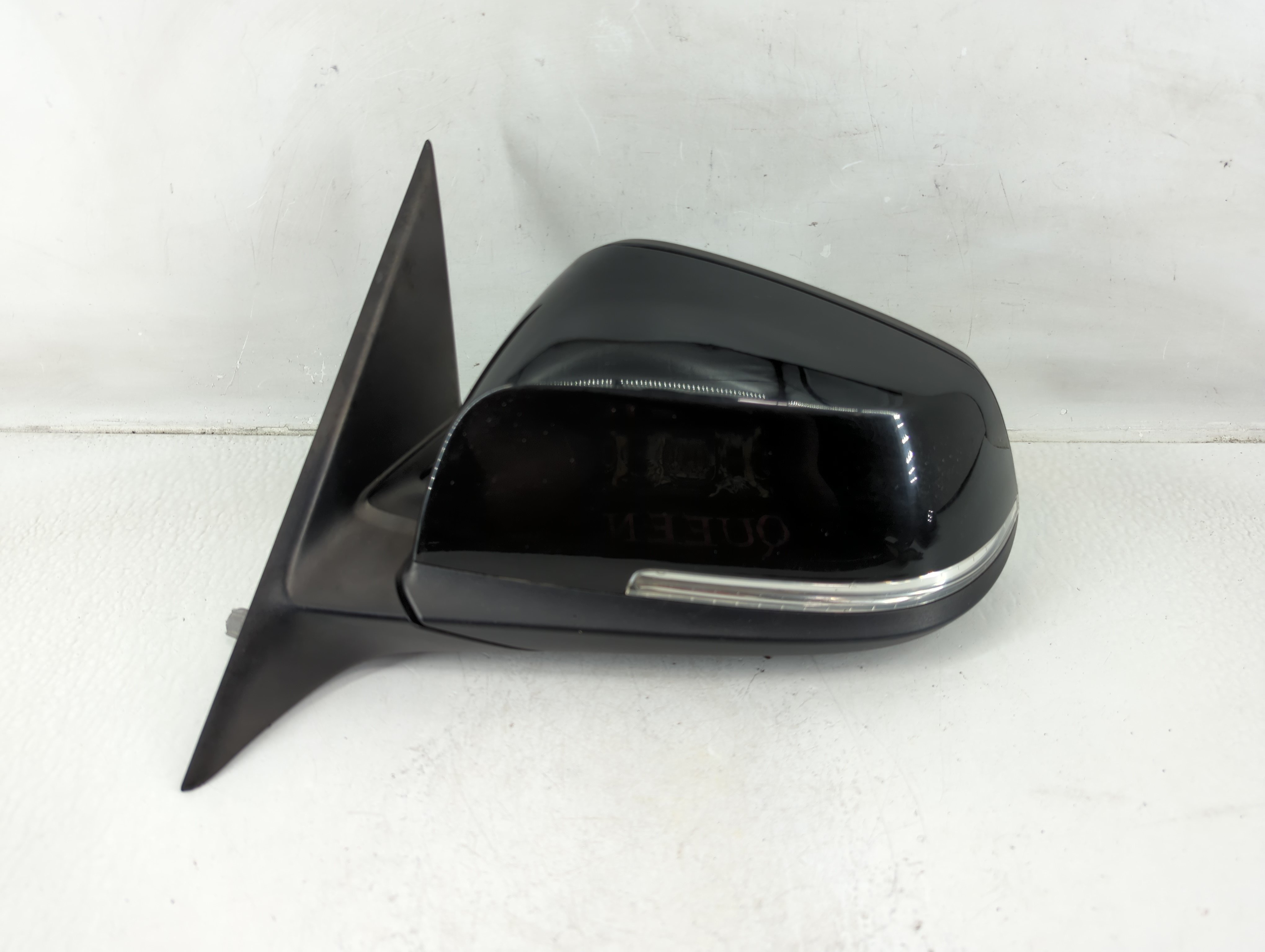 Picture of 2010-2013 Bmw 328i Driver Left Side View Power Door Mirror Black 1166462