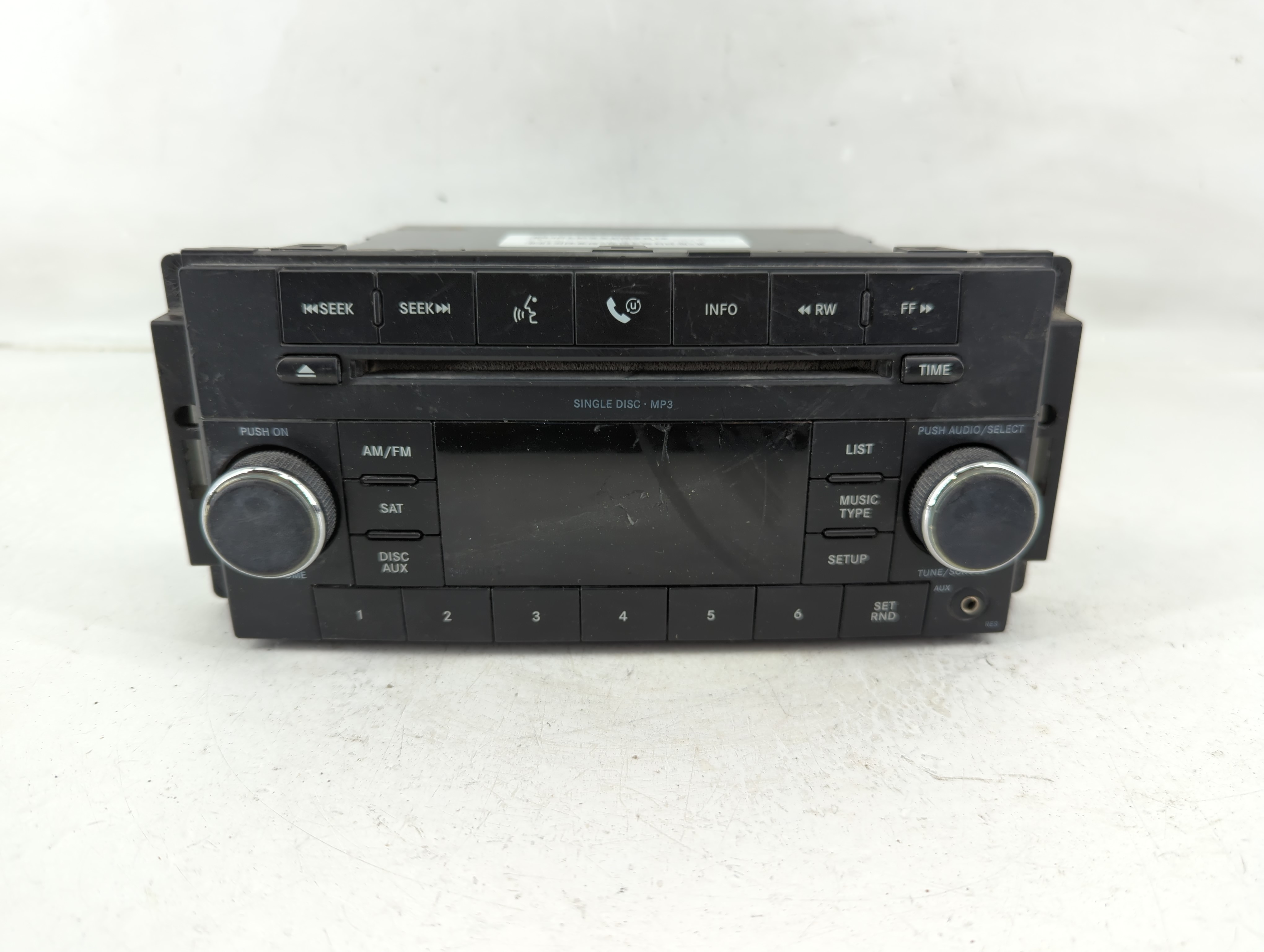 2009-2010 Dodge Ram 1500 Am Fm Cd Player Radio Receiver 1166491 - Oemusedautoparts1.com