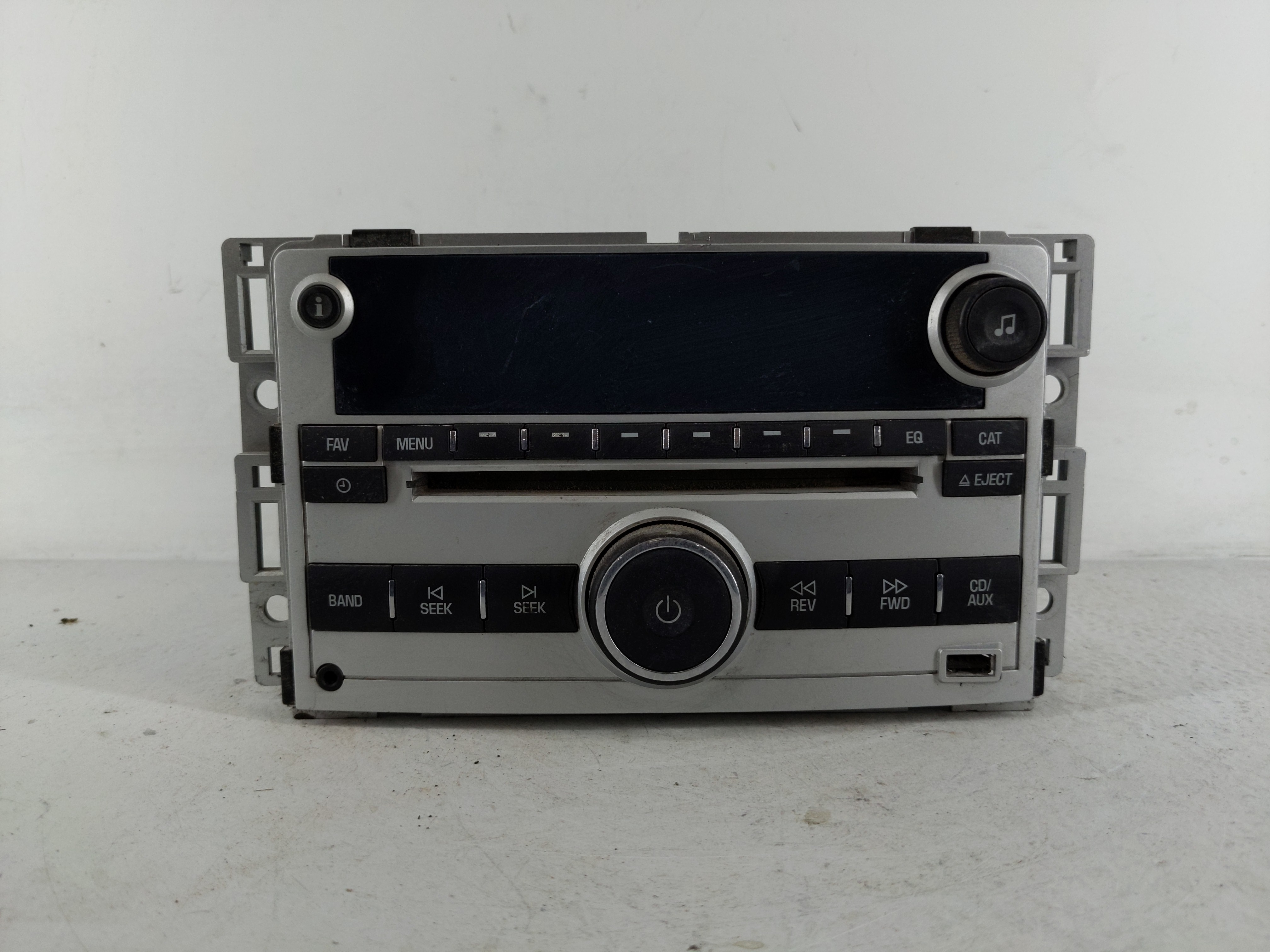 2009-2012 Chevrolet Malibu Am Fm Cd Player Radio Receiver 1166595 - Oemusedautoparts1.com