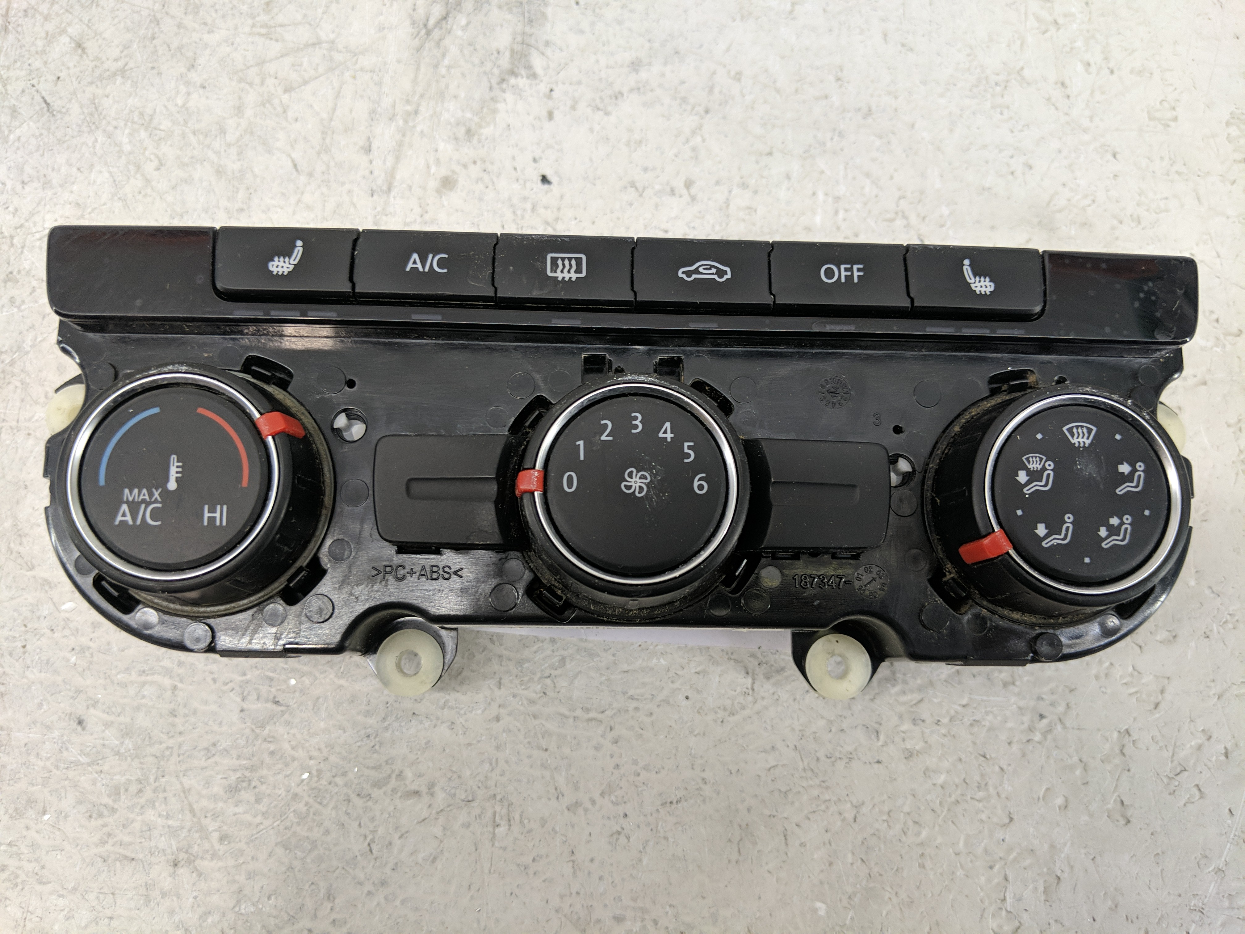 Picture of 2013-2015 Volkswagen Passat Ac Heater Climate Control 561 907 426j Zju 1166726