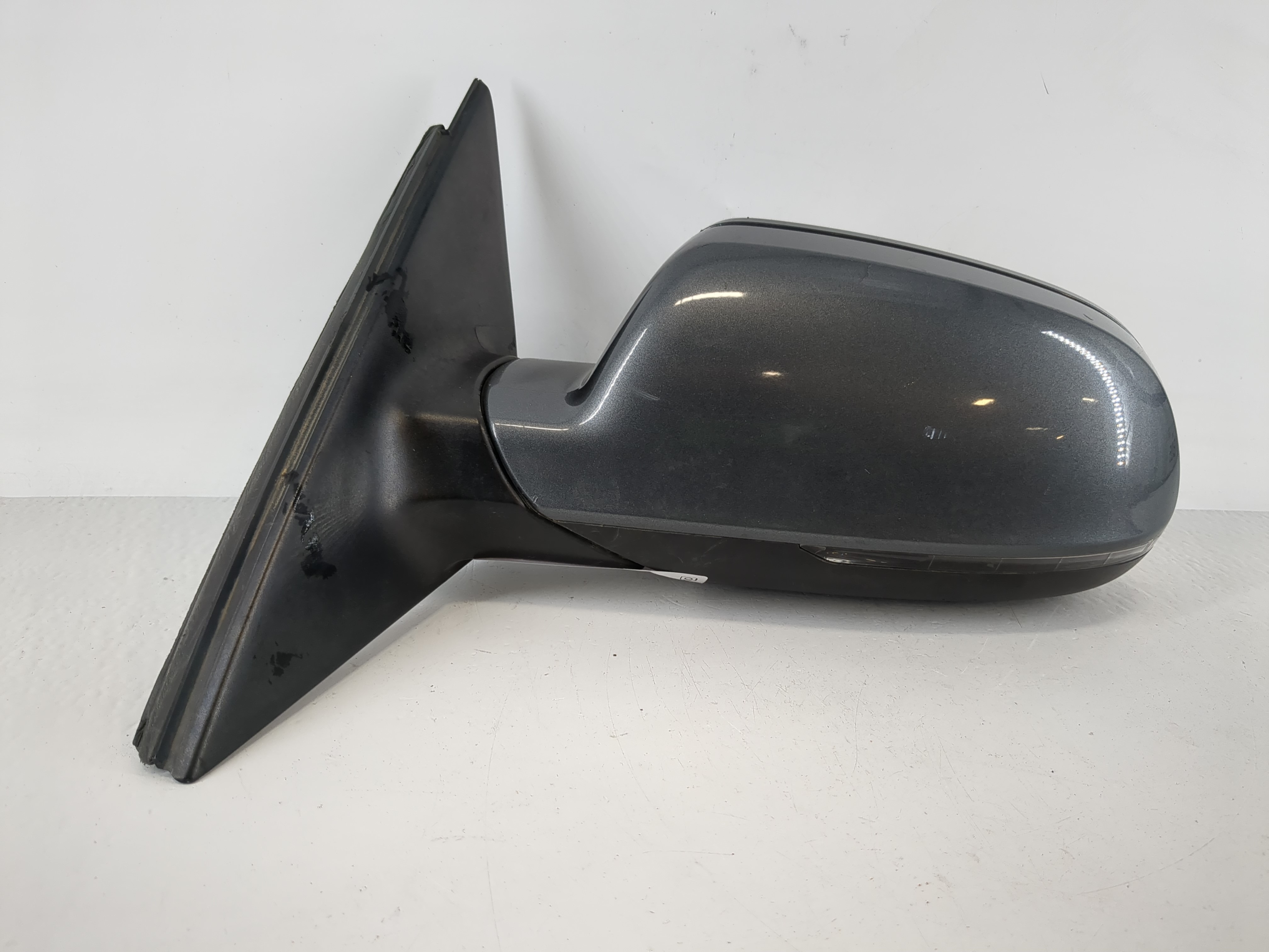 Picture of 2010-2016 Audi A4 Driver Left Side View Power Door Mirror Gray 1167007