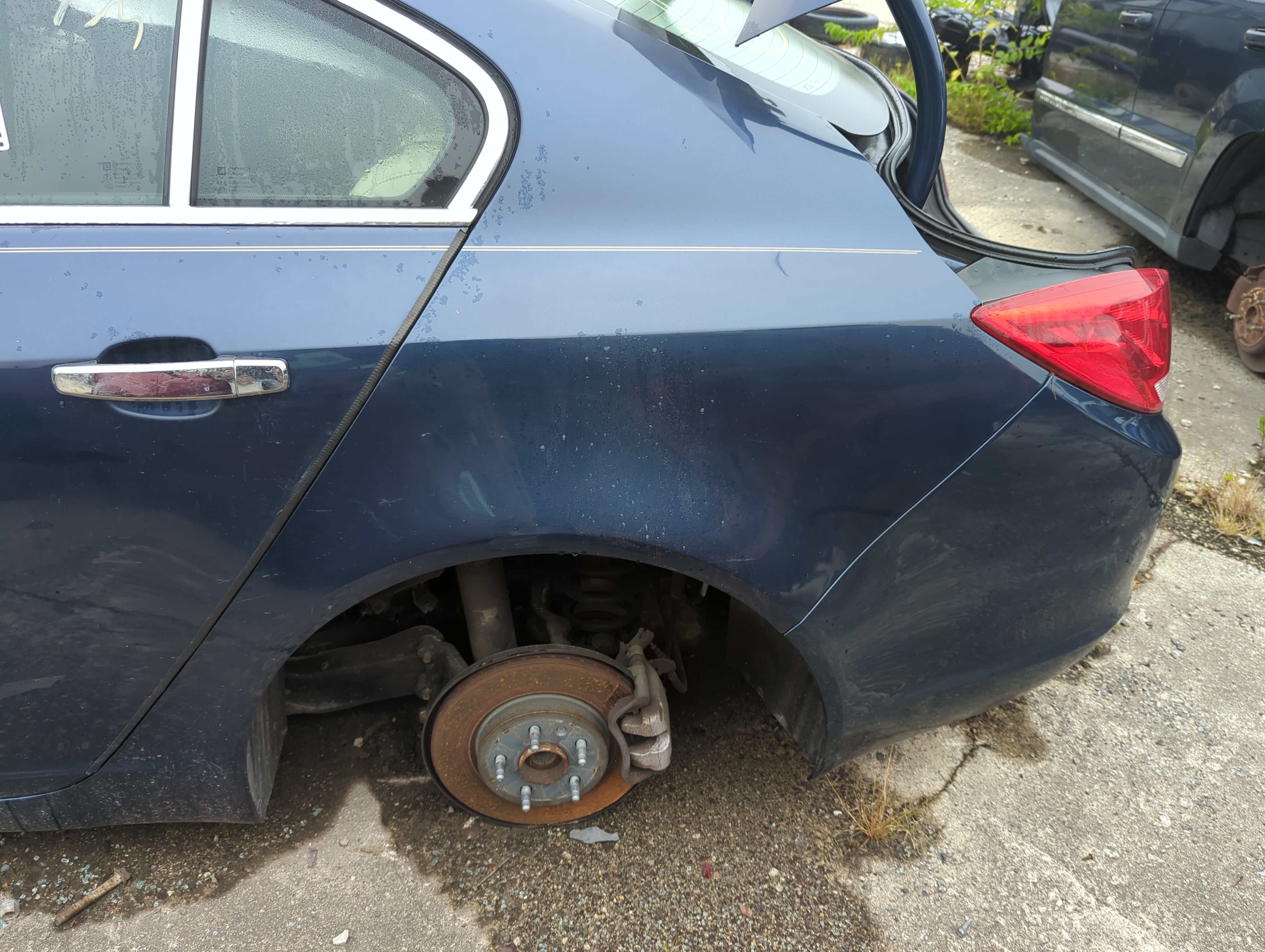 2011-2013 Buick Regal Driver Rear Quarter Panel Oem 1167406 - Oemusedautoparts1.com