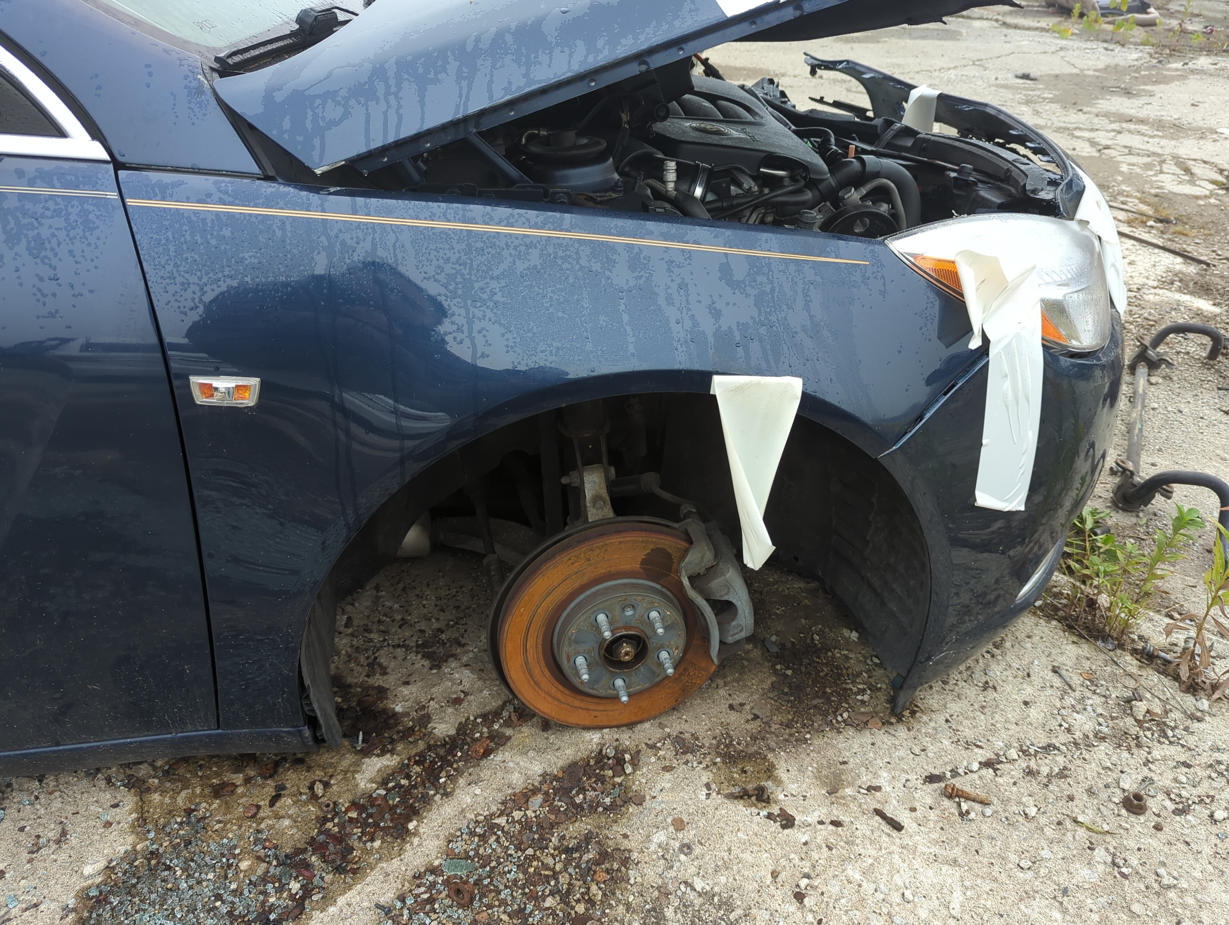 2011-2011 Buick Regal Passenger Fender 1167456 - Oemusedautoparts1.com