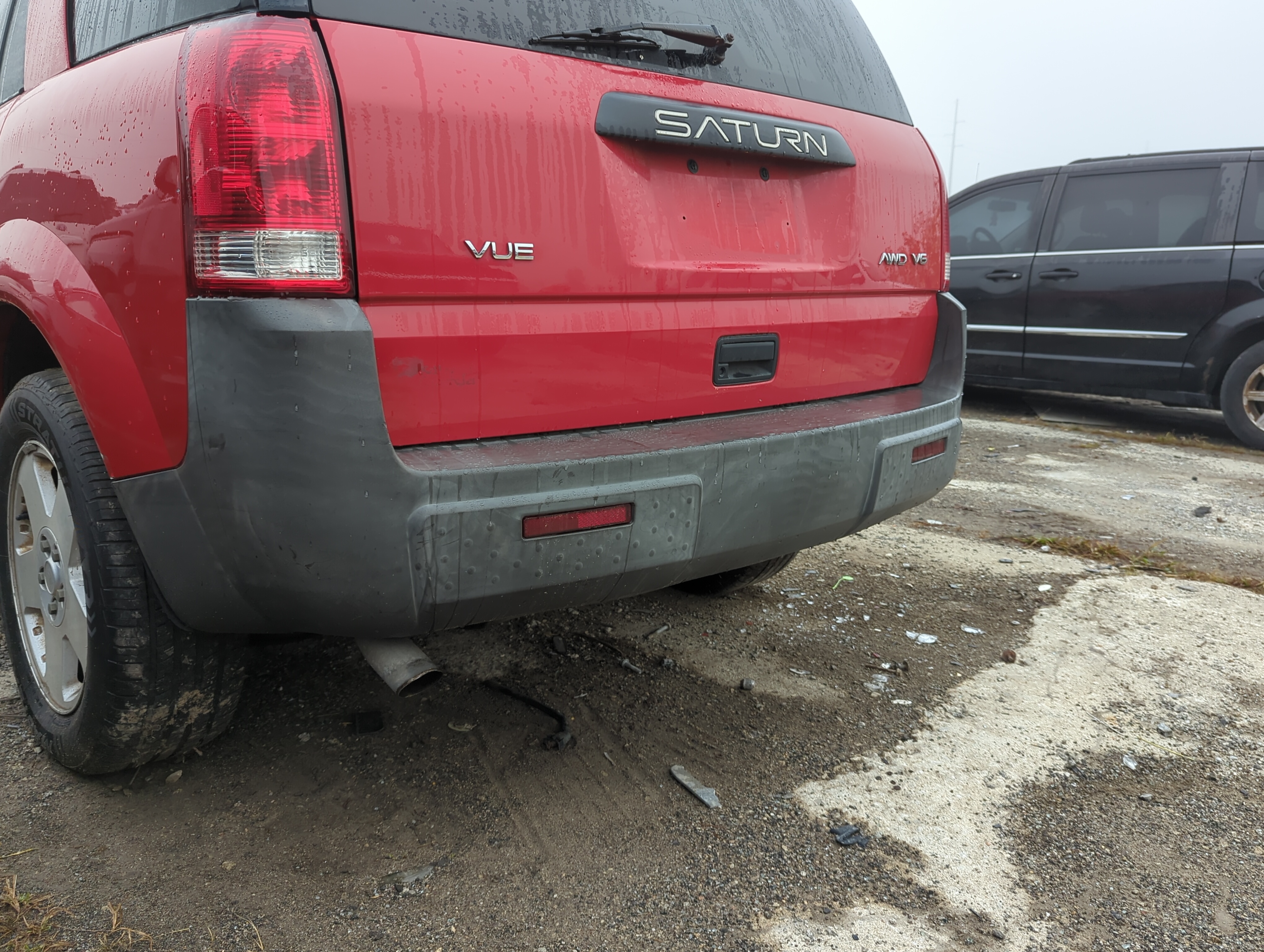 2005-2005 Saturn Vue Rear Bumper Assembly Oem 1167889 - Oemusedautoparts1.com