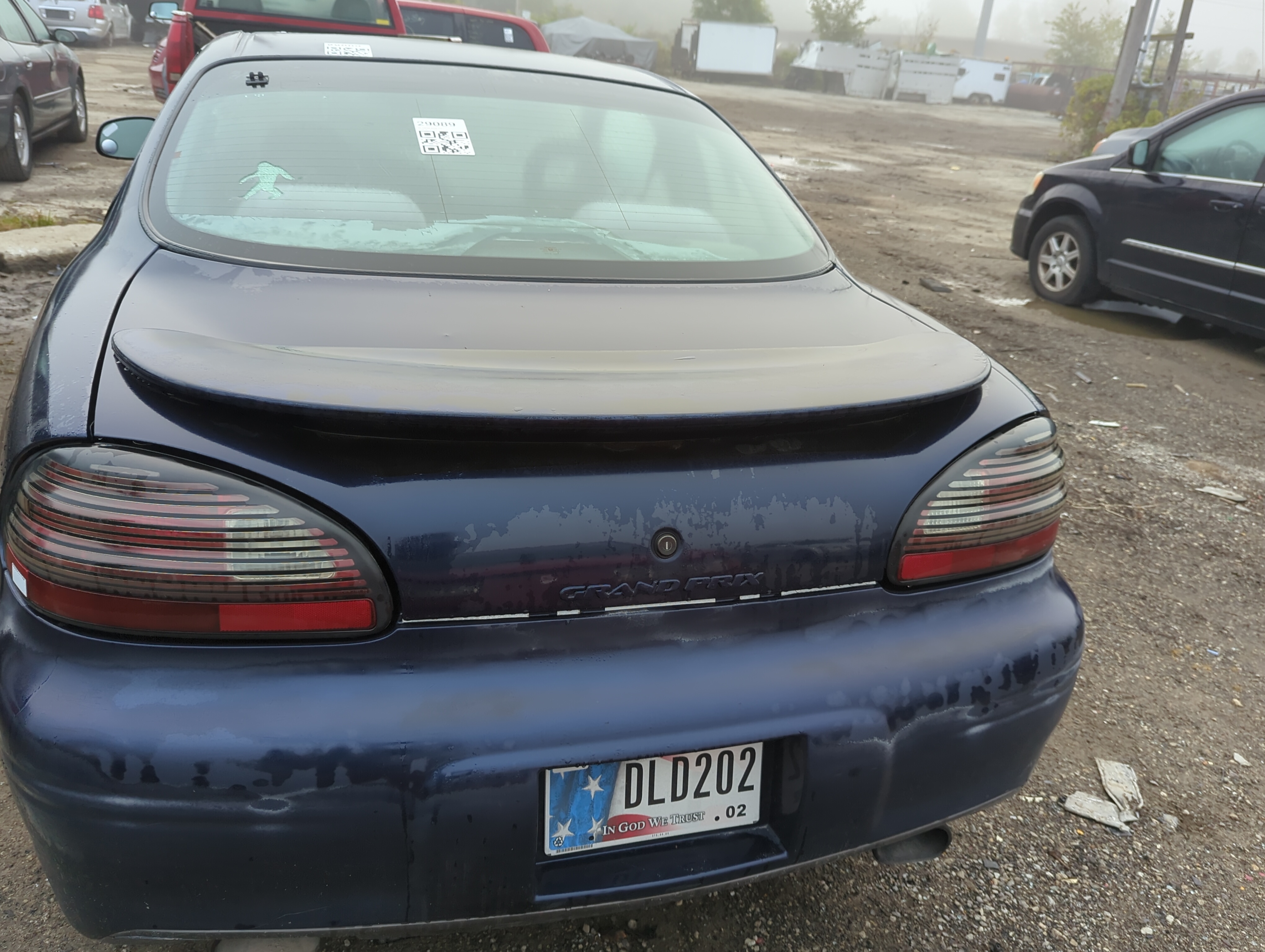 2001-2003 Pontiac Grand Prix Trunk/decklid/hatch/tailgate Oem 1168063 - Oemusedautoparts1.com