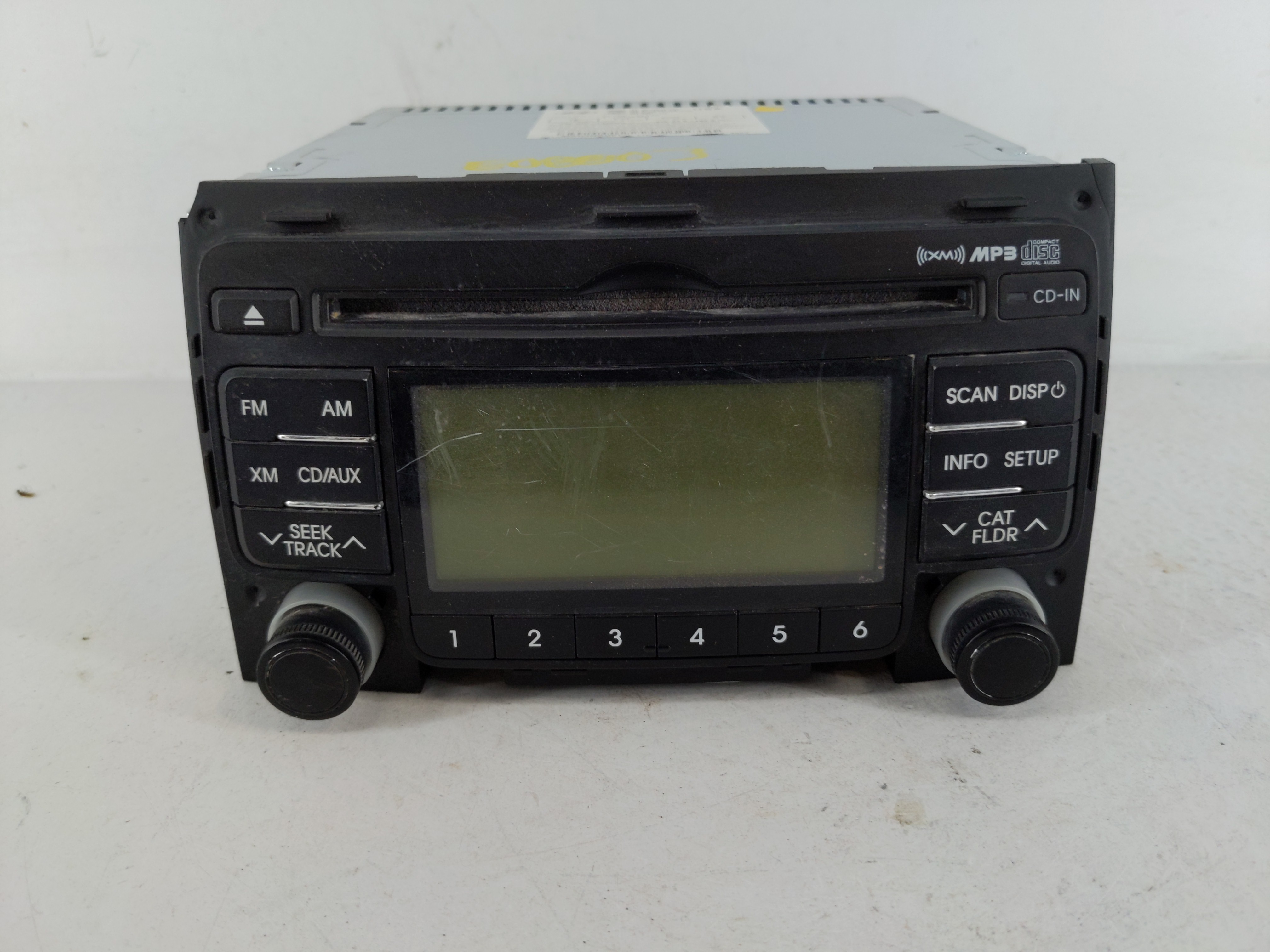 2009-2012 Hyundai Elantra Am Fm Cd Player Radio Receiver 1168309 - Oemusedautoparts1.com