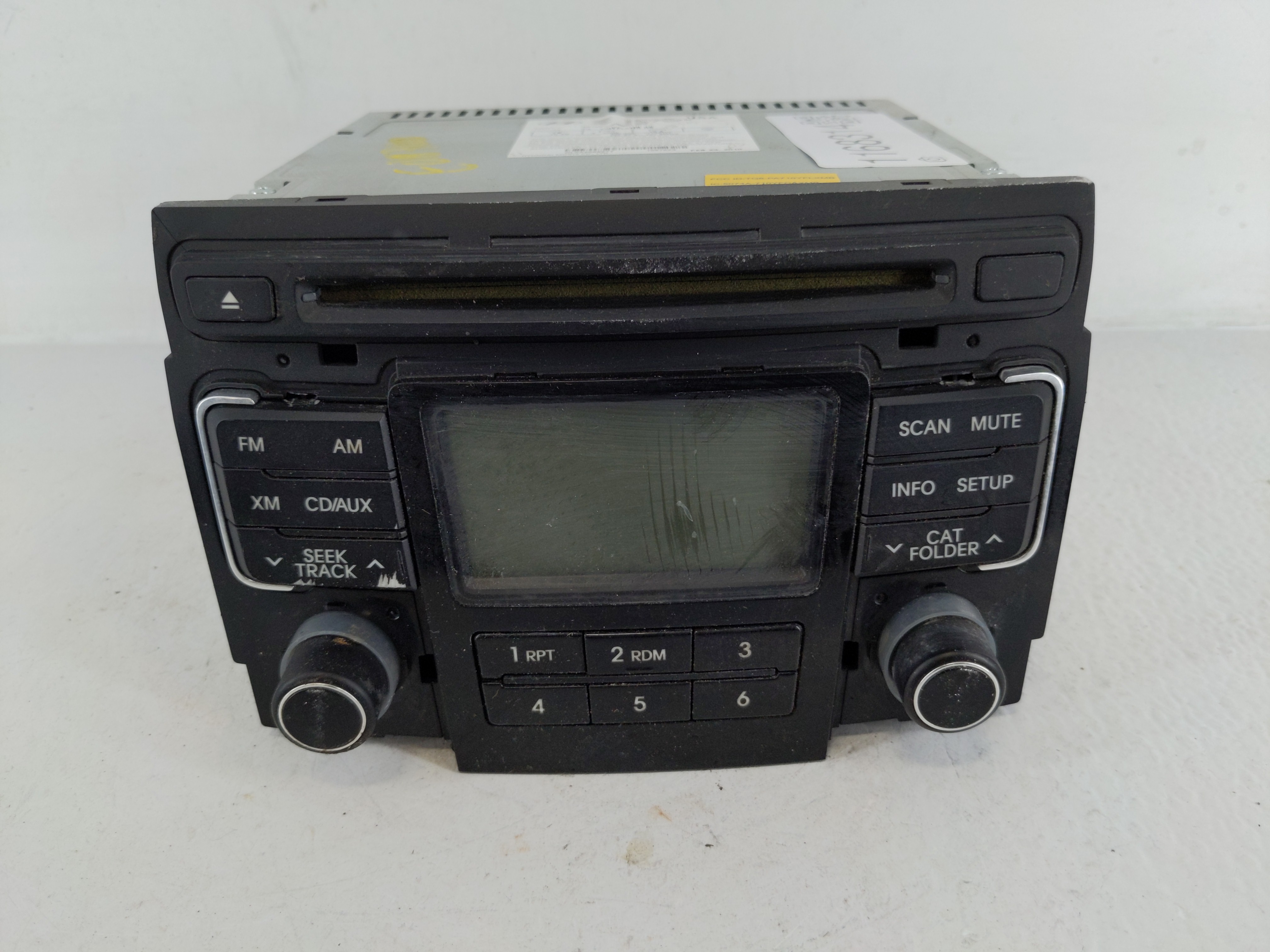 2011-2011 Hyundai Sonata Am Fm Cd Player Radio Receiver 1168314 - Oemusedautoparts1.com