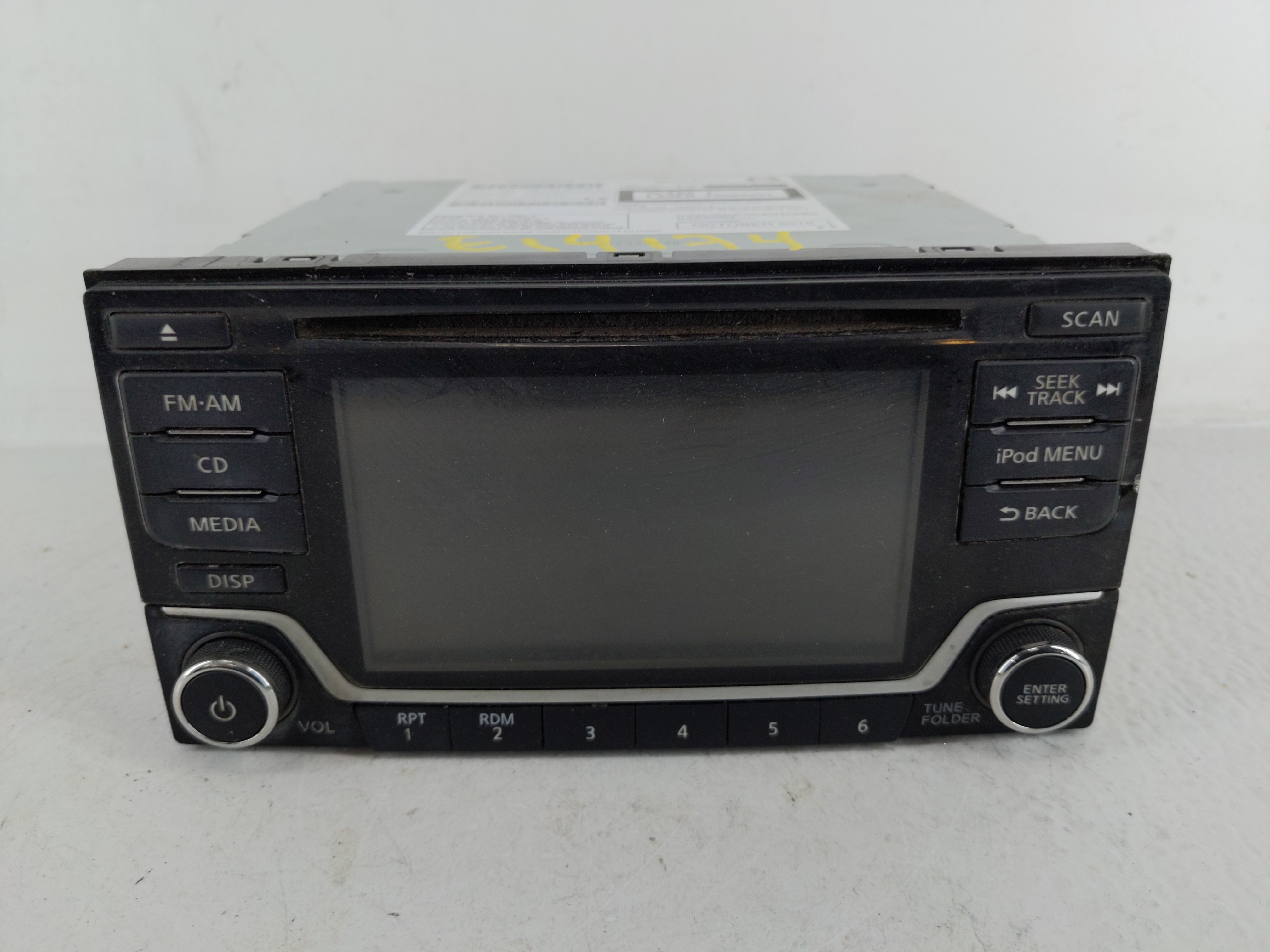 2017-2017 Nissan Juke Am Fm Cd Player Radio Receiver 1168315 - Oemusedautoparts1.com