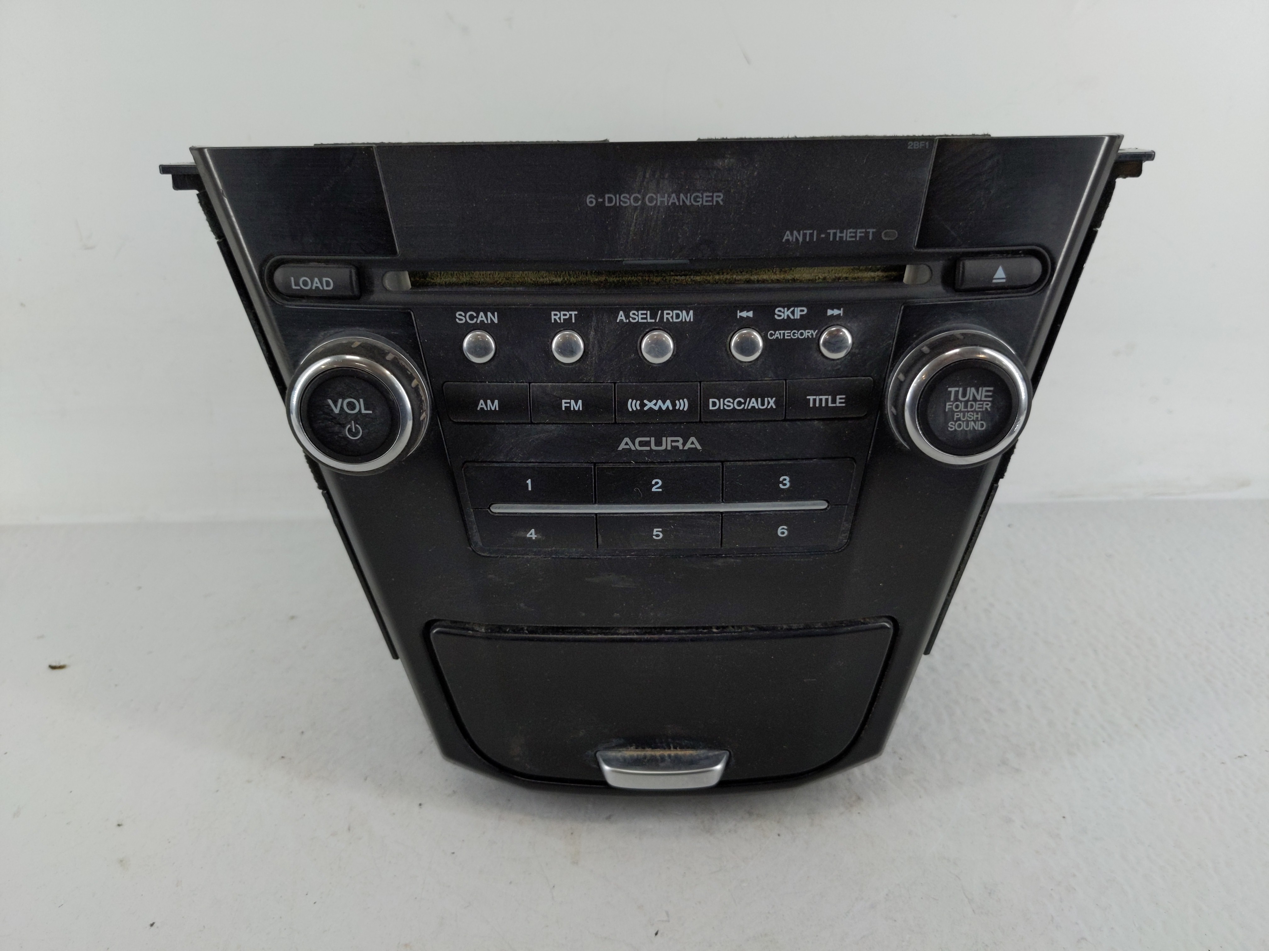 2010-2013 Acura Mdx Am Fm Cd Player Radio Receiver 1168322 - Oemusedautoparts1.com