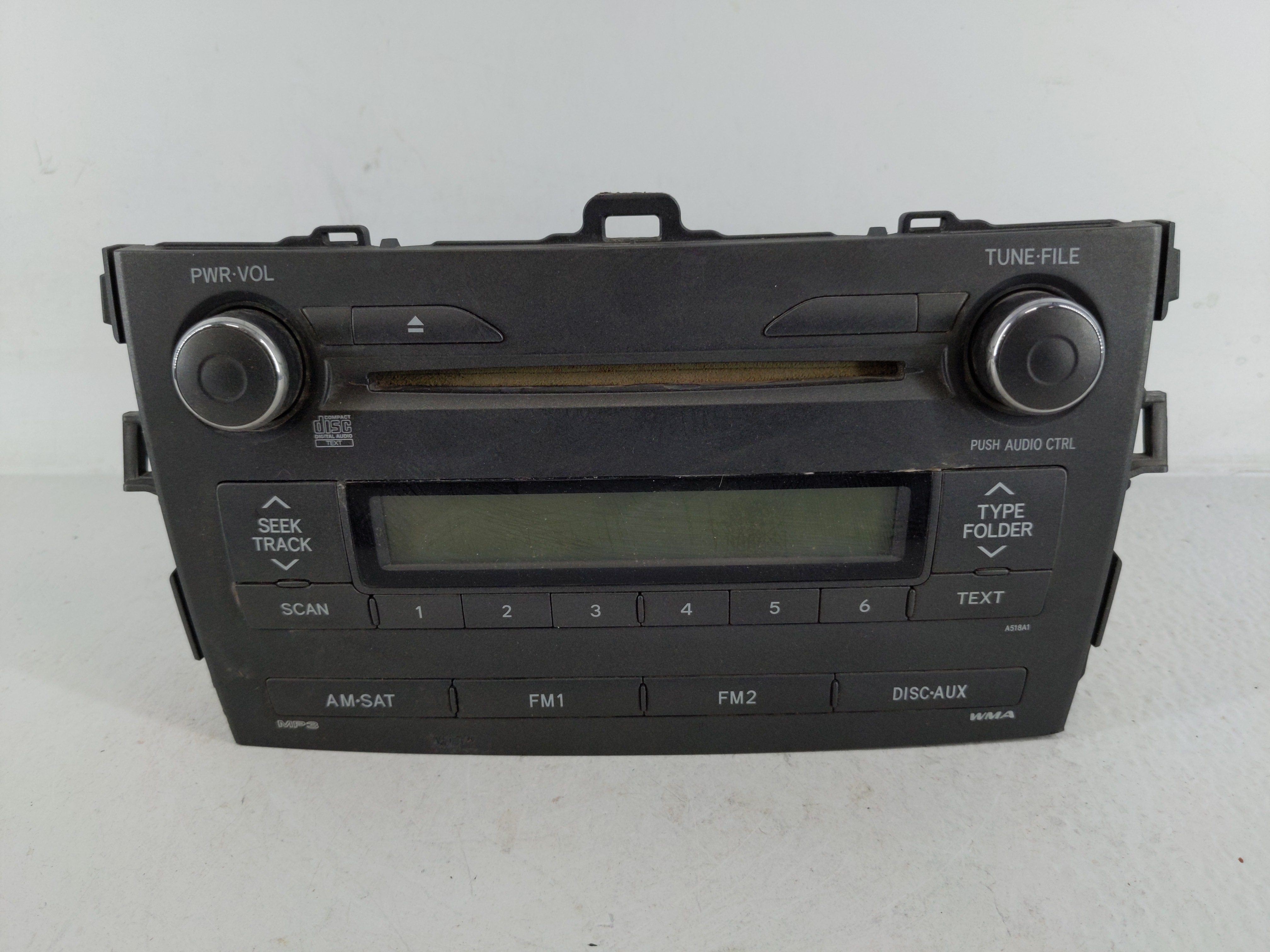 Toyota Prius Am Fm Cd Player Radio Receiver 1168325 - Oemusedautoparts1.com