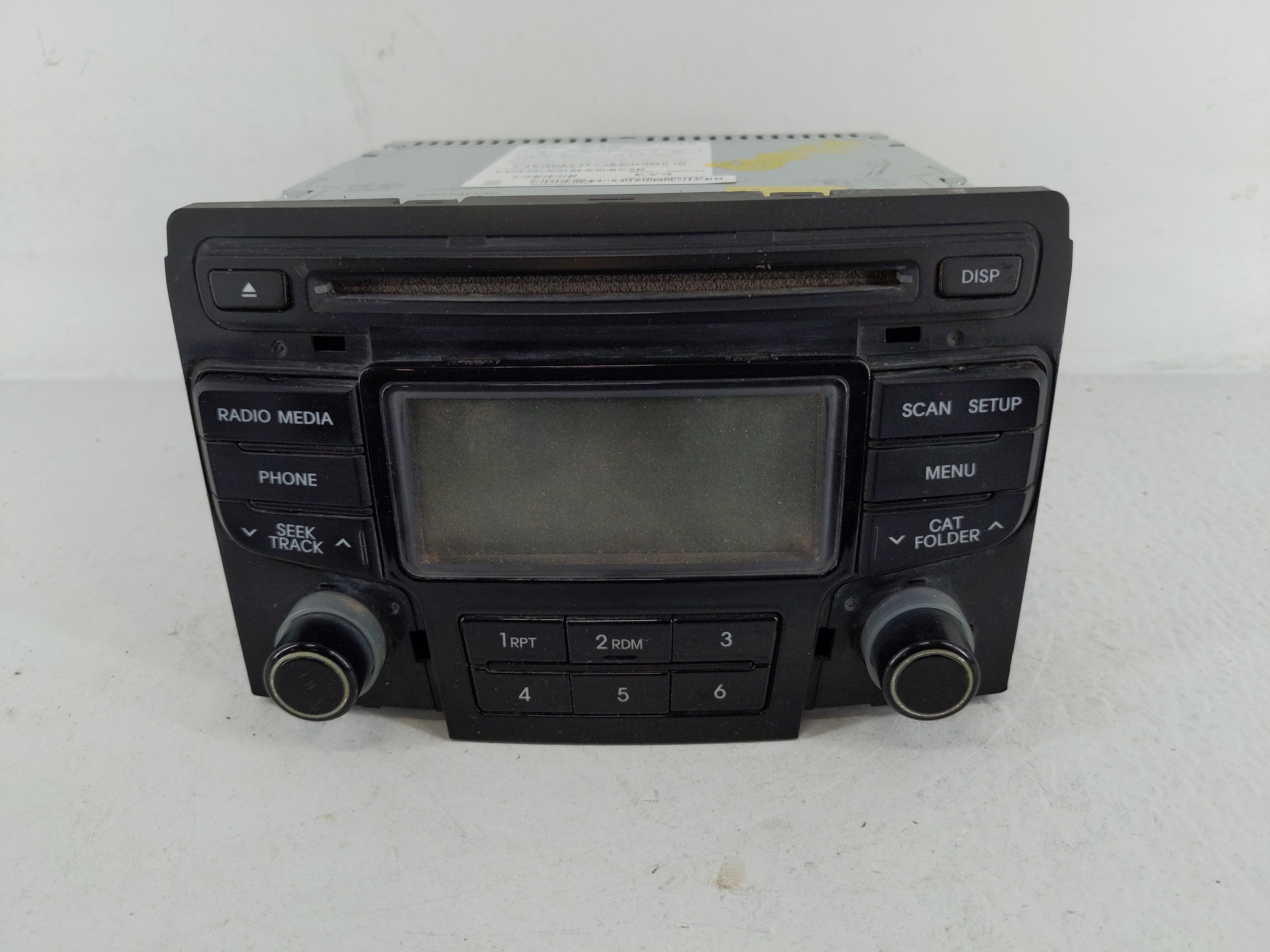 2012-2015 Hyundai Sonata Am Fm Cd Player Radio Receiver 1168335 - Oemusedautoparts1.com