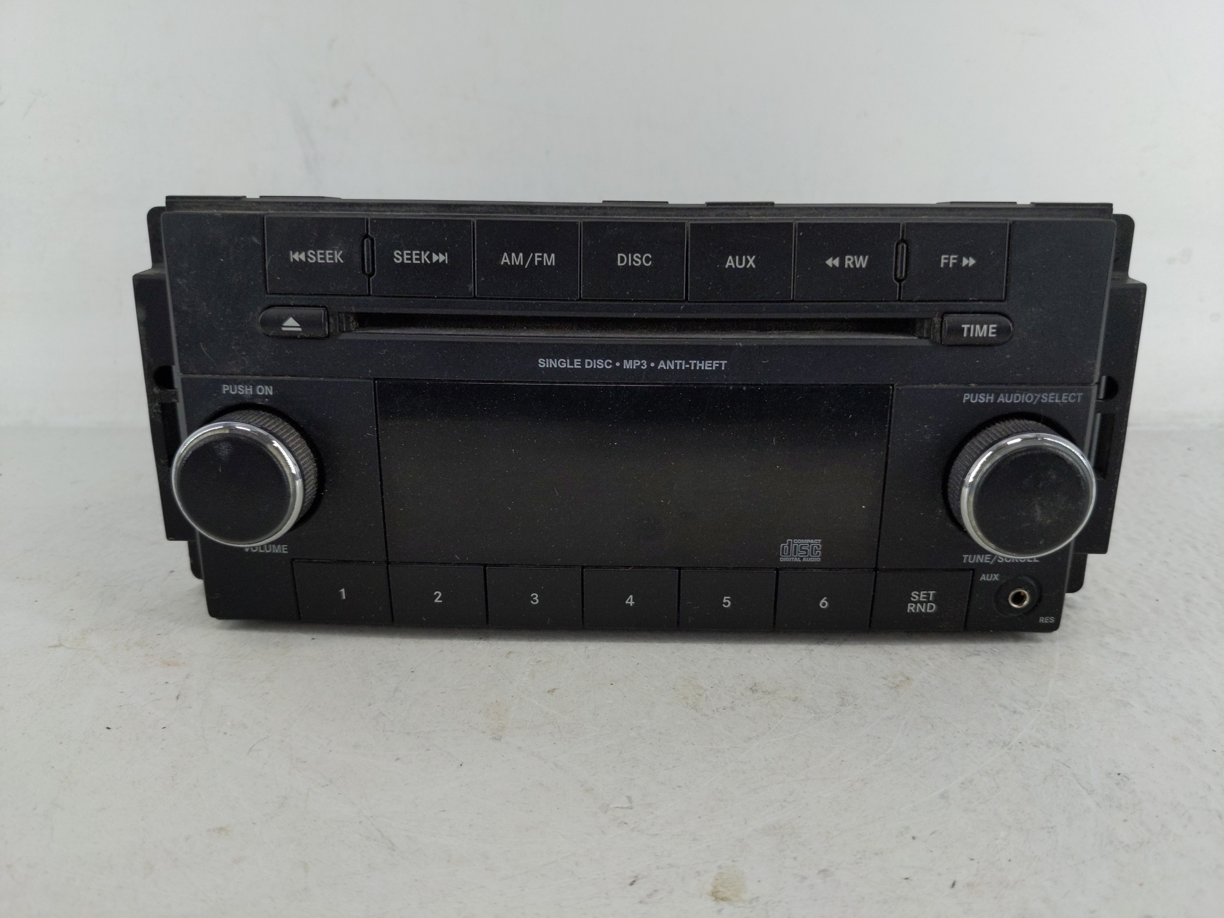 2011-2012 Dodge Avenger Am Fm Cd Player Radio Receiver 1168336 - Oemusedautoparts1.com