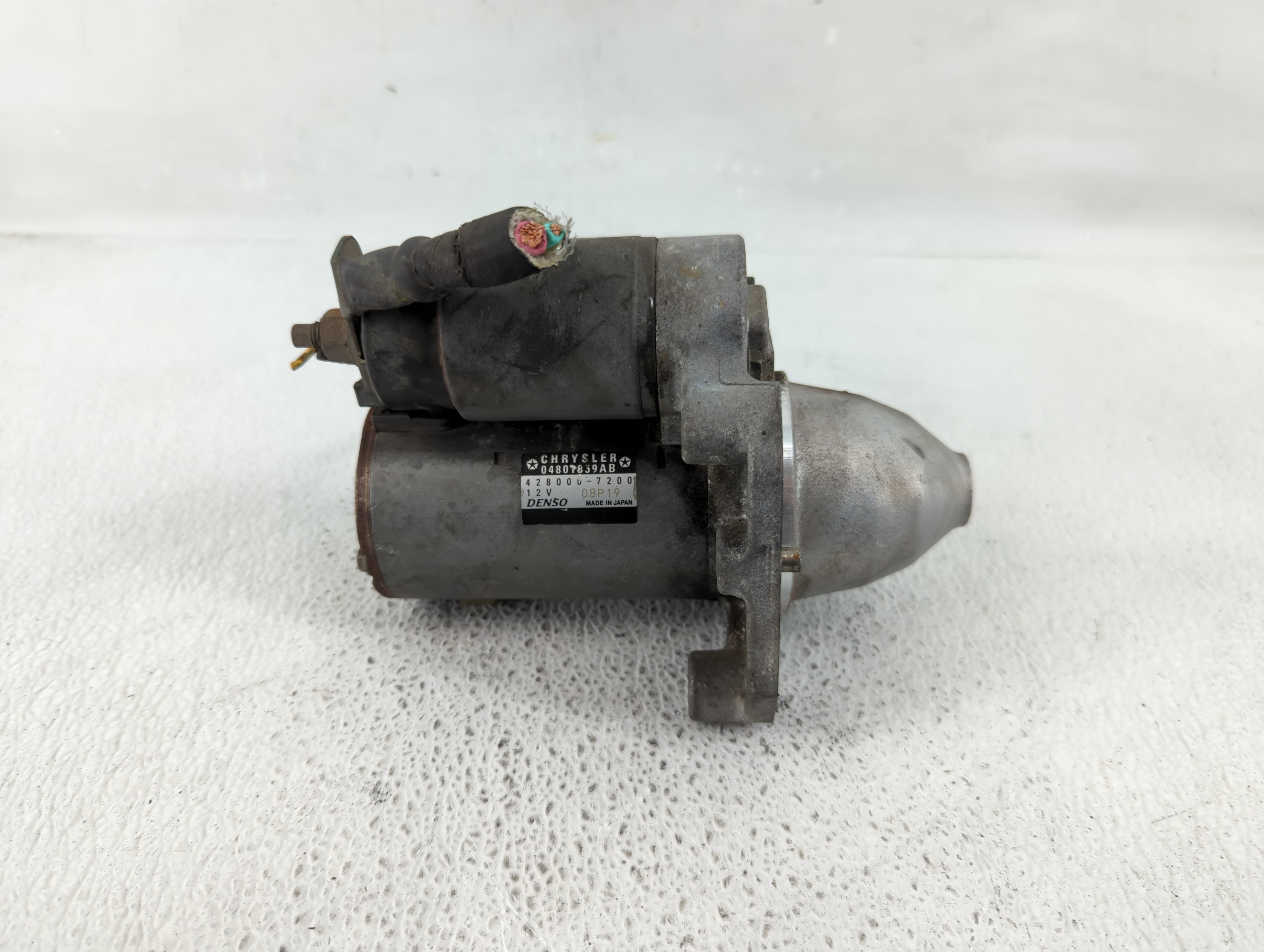2011-2014 Dodge Avenger Car Starter Motor Solenoid Oem 1168372 - Oemusedautoparts1.com