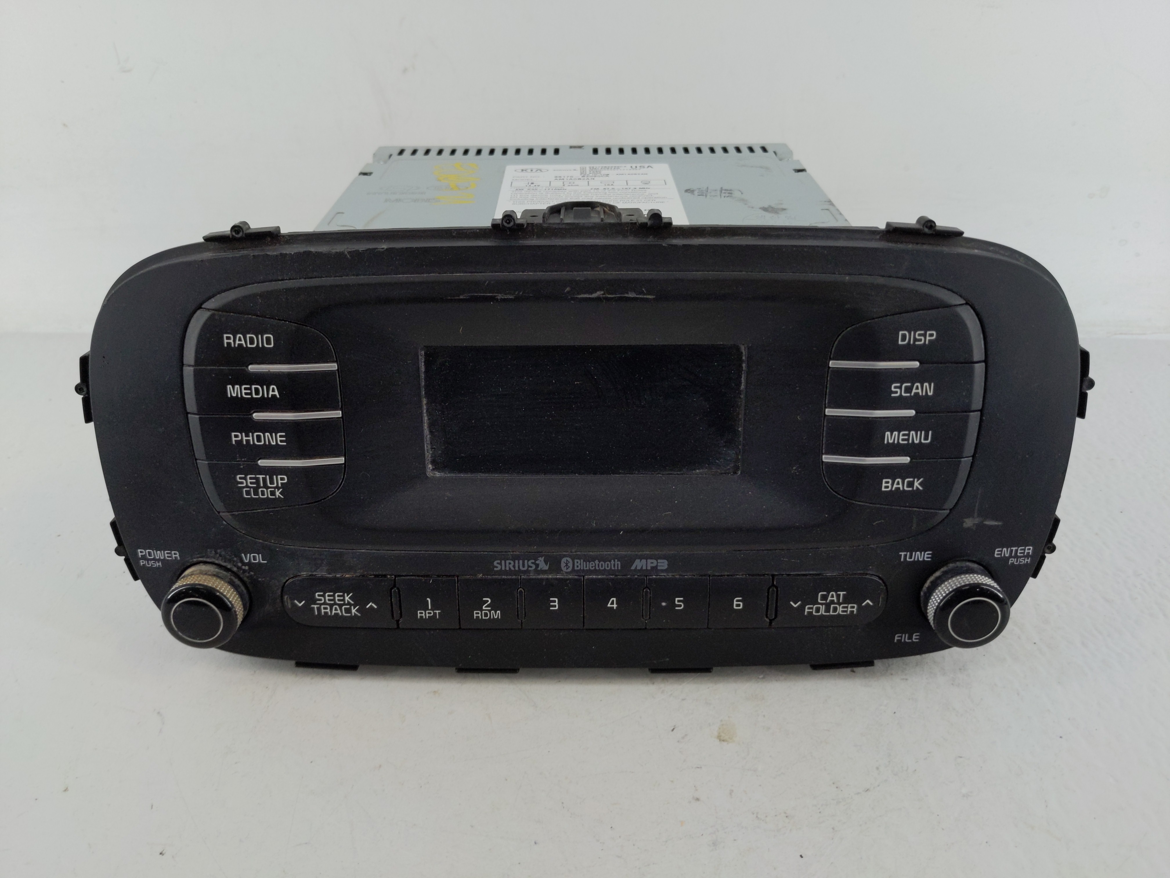 2014-2016 Kia Soul Am Fm Cd Player Radio Receiver 1168445 - Oemusedautoparts1.com
