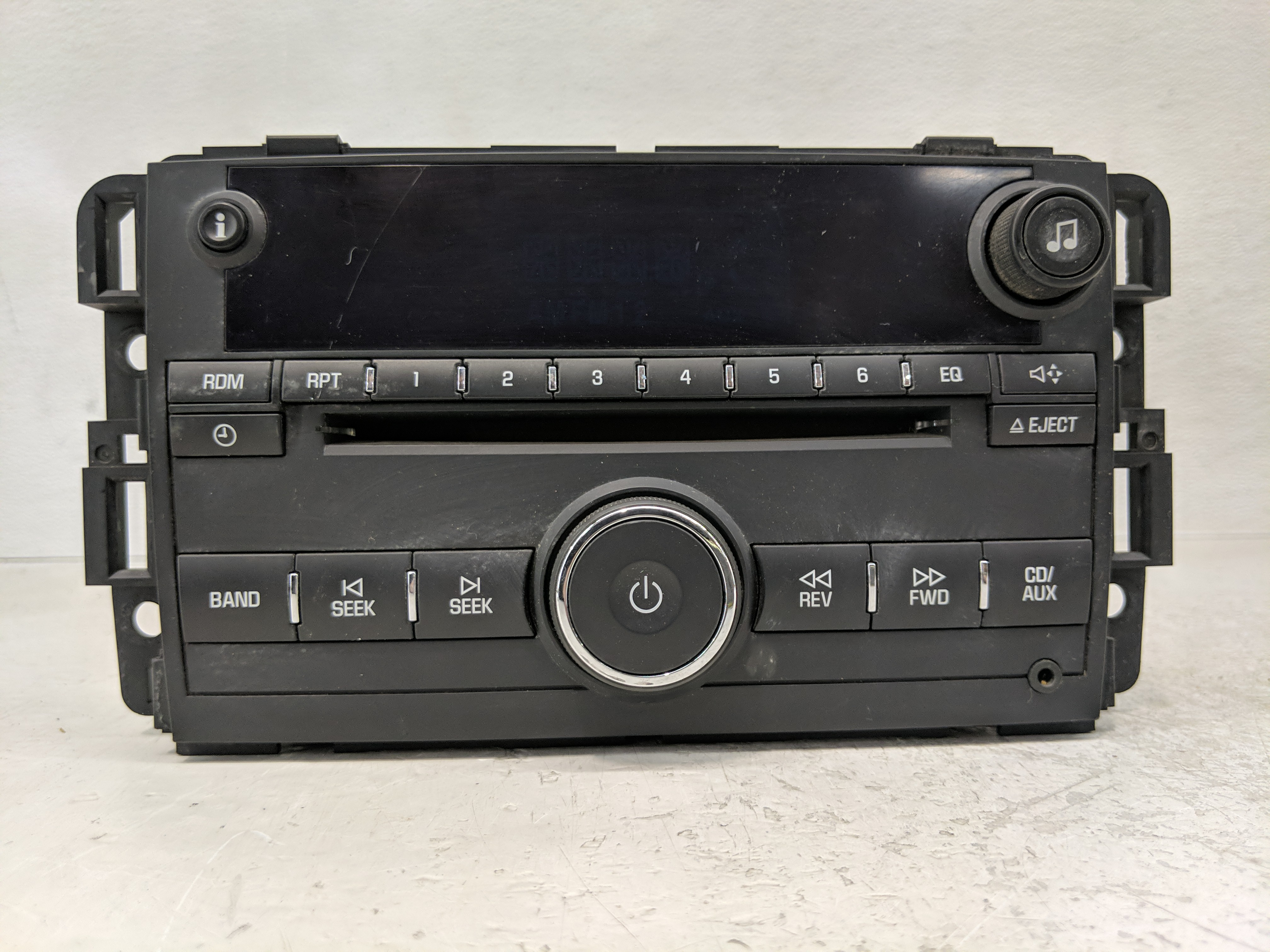 2009-2016 Chevrolet Impala Am Fm Cd Player Radio Receiver 1168463 - Oemusedautoparts1.com