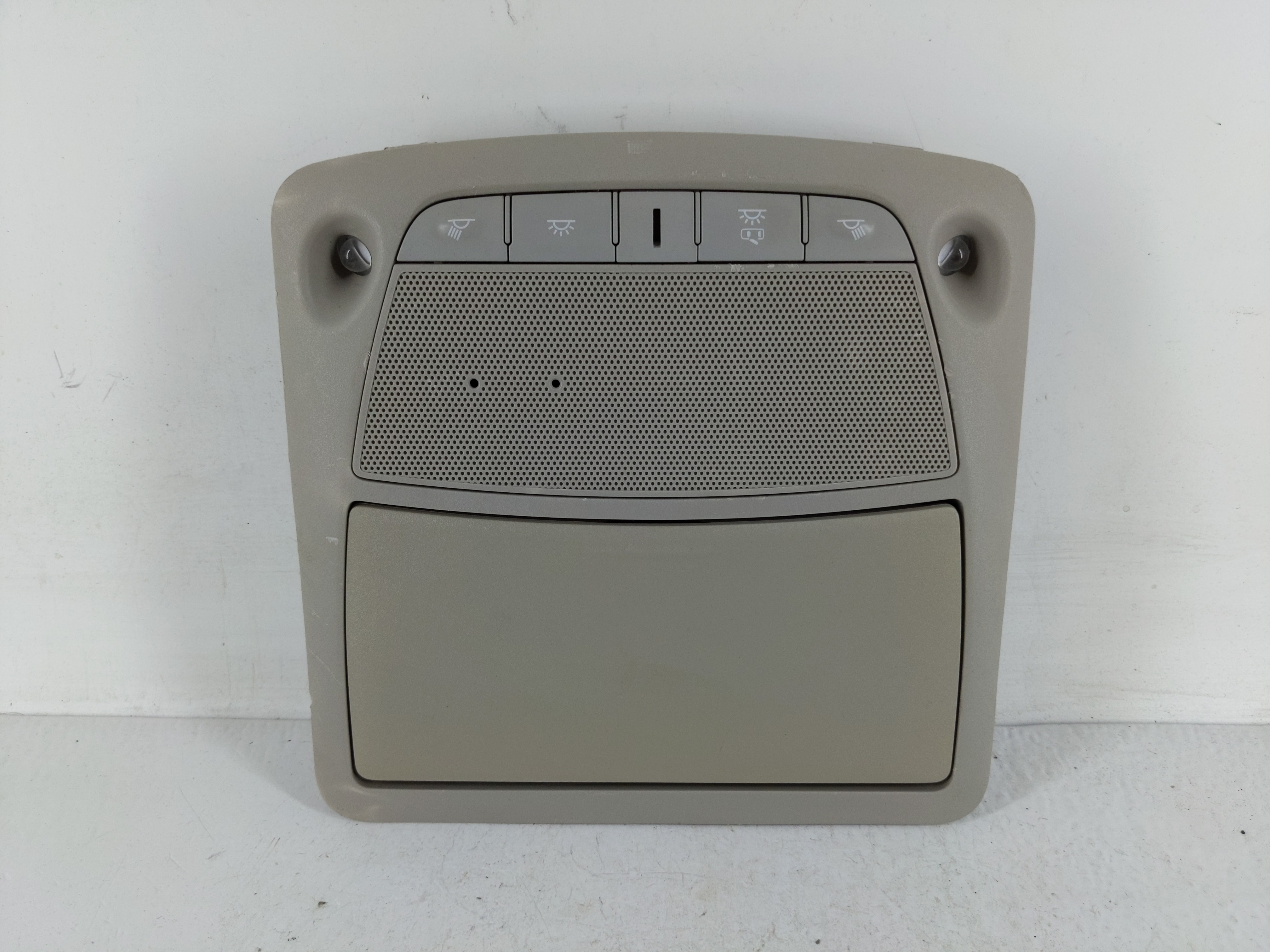 2017 Nissan Pathfinder Overhead Roof Console 1168477 - Oemusedautoparts1.com