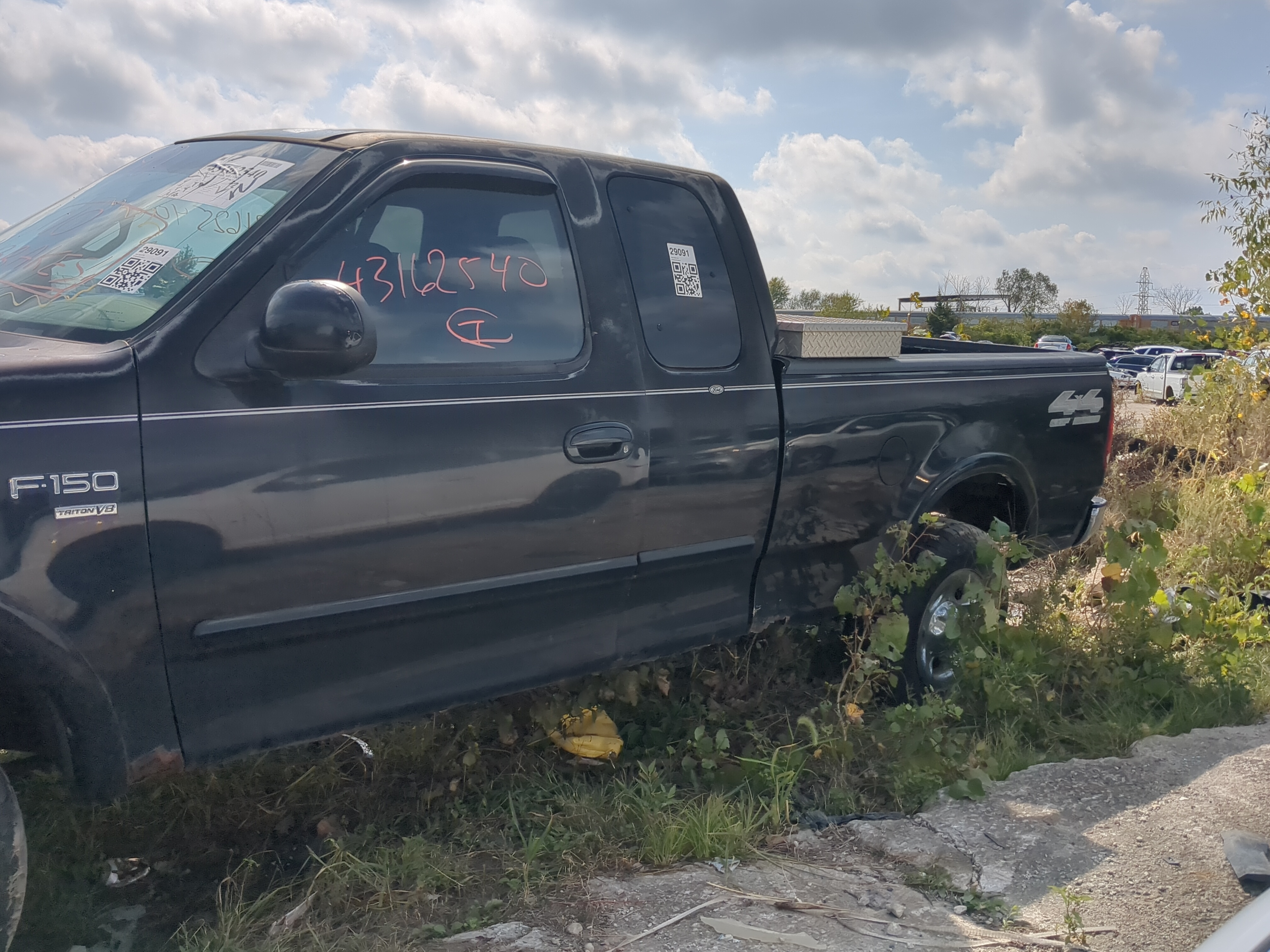 1998-2003 Ford F-150 Driver Front Door Oem 1168574 - Oemusedautoparts1.com