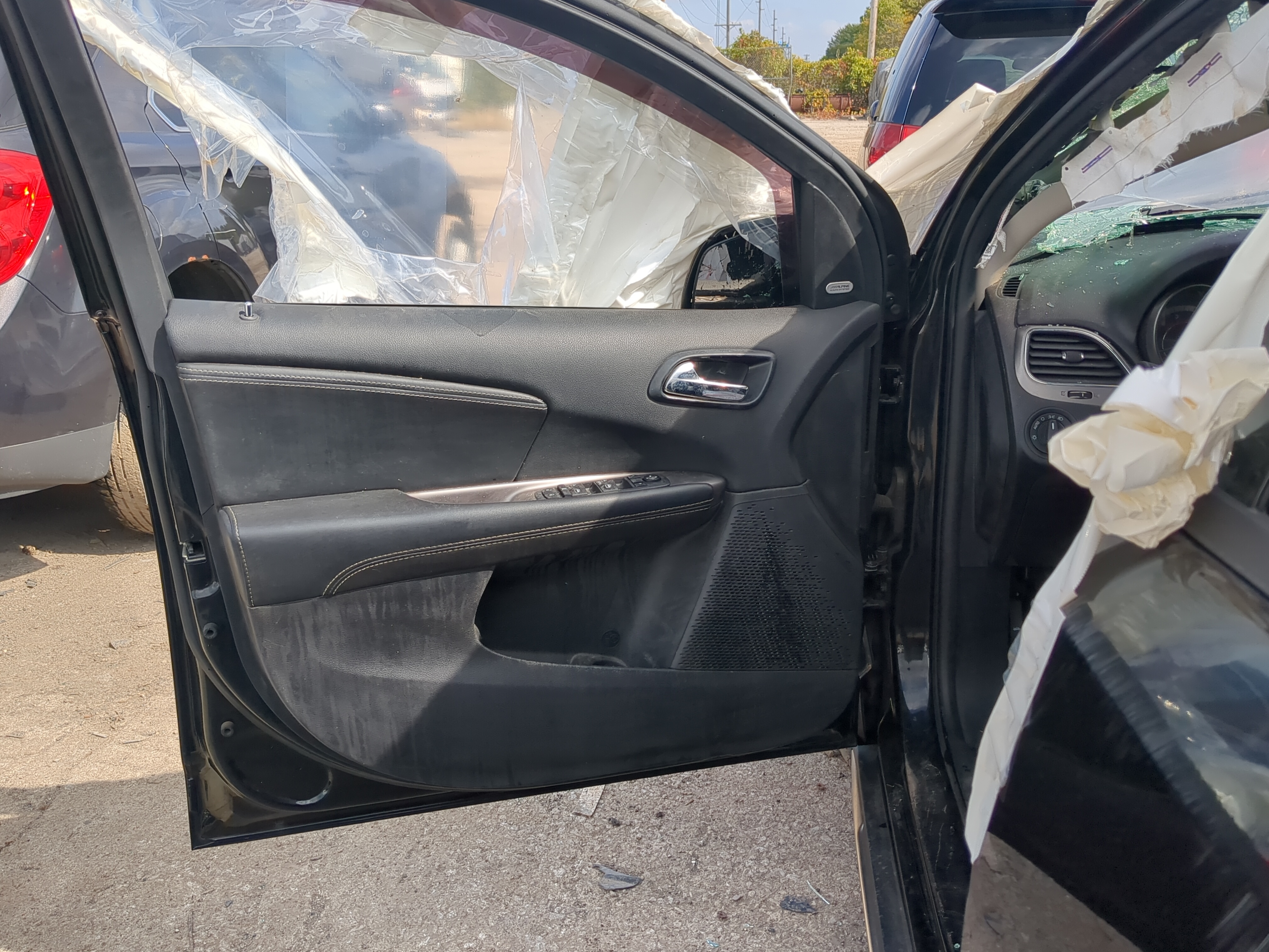 2020 Dodge Journey Front Left Driver Interior Door Panel Trim 1168732 - Oemusedautoparts1.com