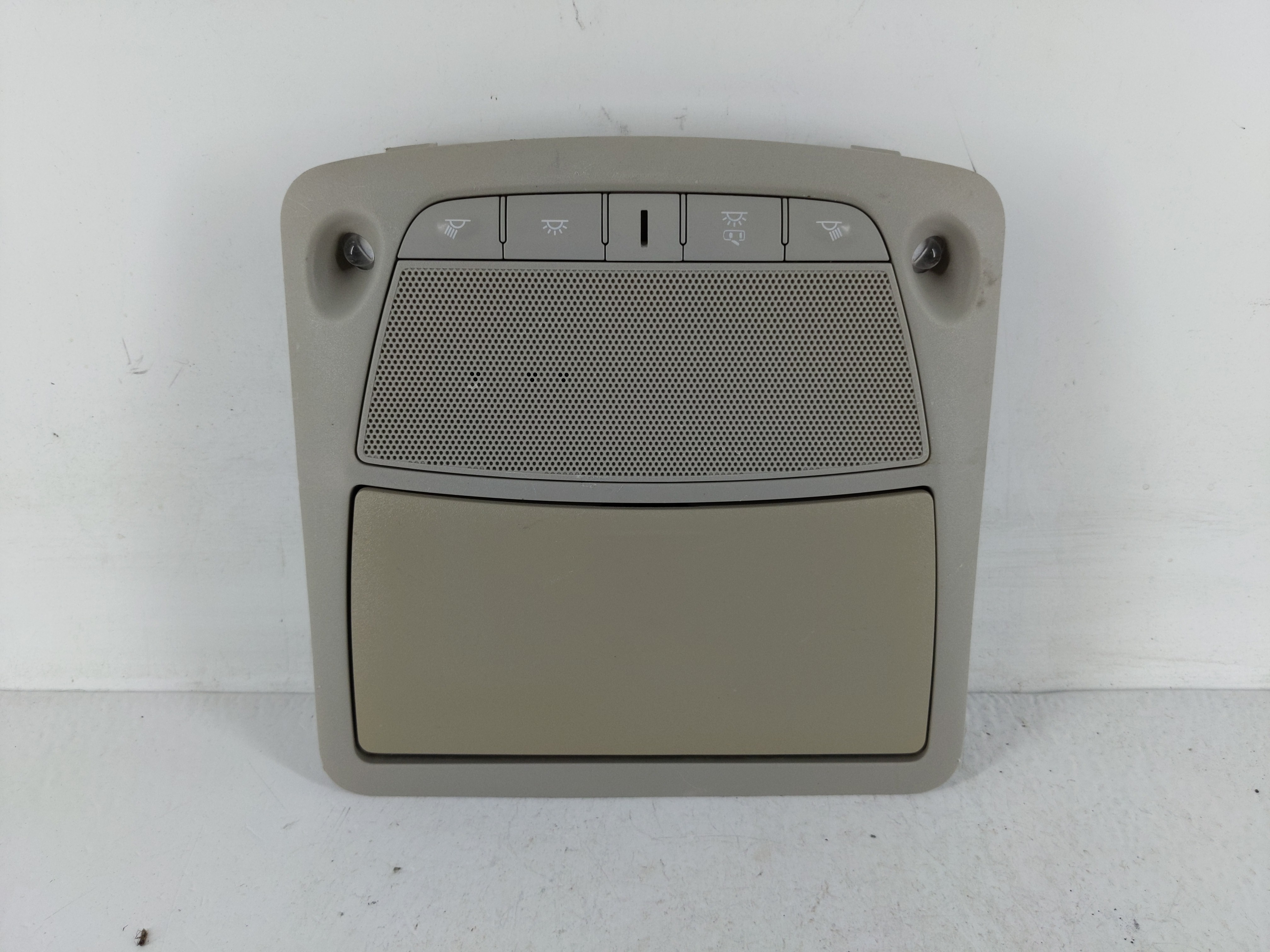 2016 Nissan Pathfinder Overhead Roof Console 1168791 - Oemusedautoparts1.com