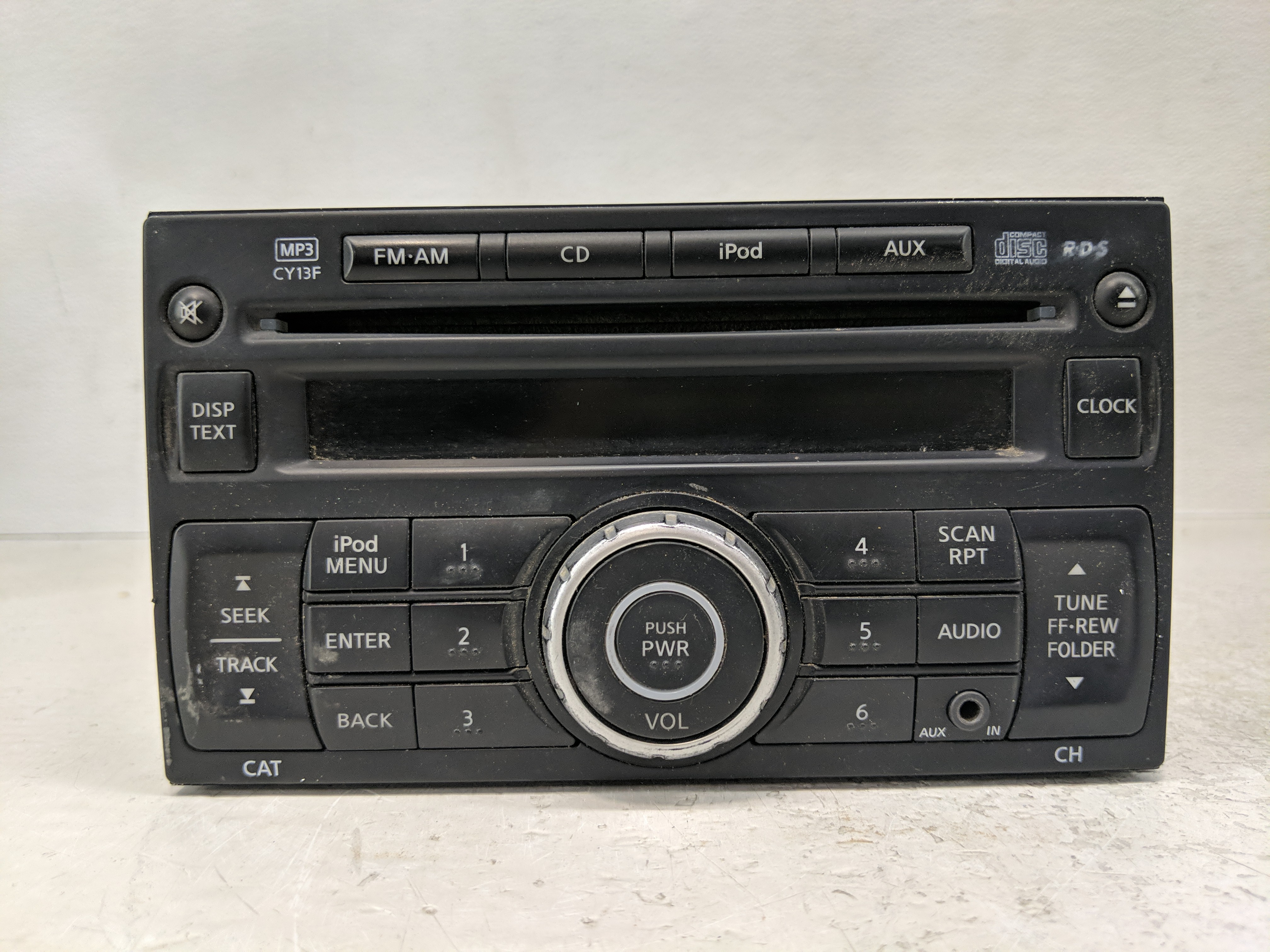 2010-2012 Nissan Sentra Am Fm Cd Player Radio Receiver 1168849 - Oemusedautoparts1.com