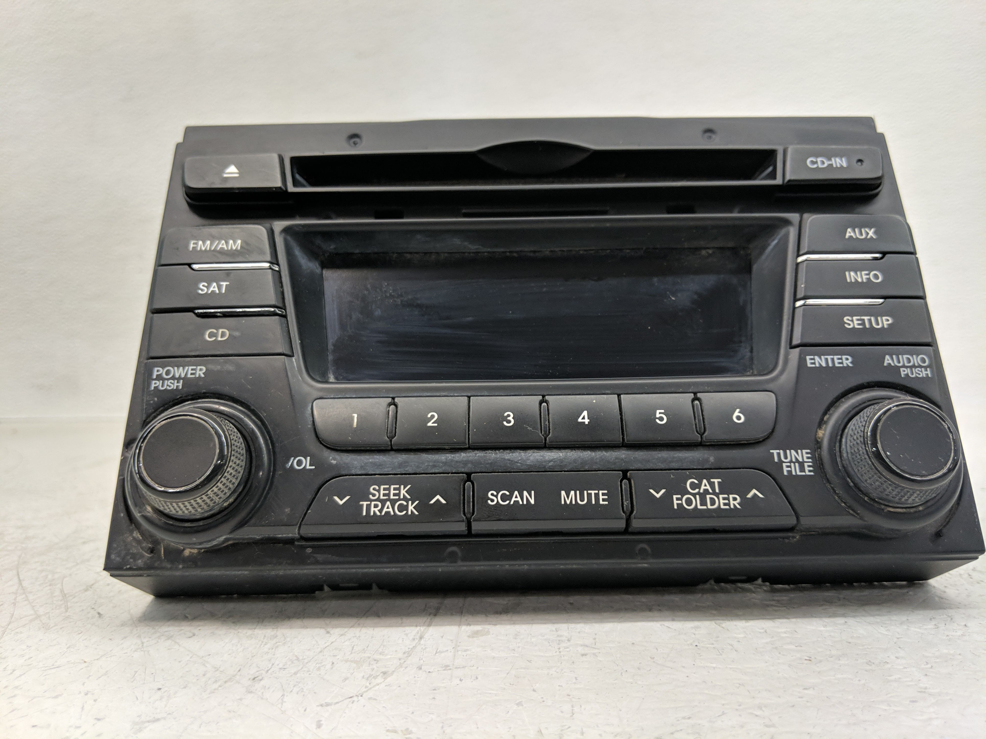 2011-2013 Kia Optima Am Fm Cd Player Radio Receiver 1168947 - Oemusedautoparts1.com