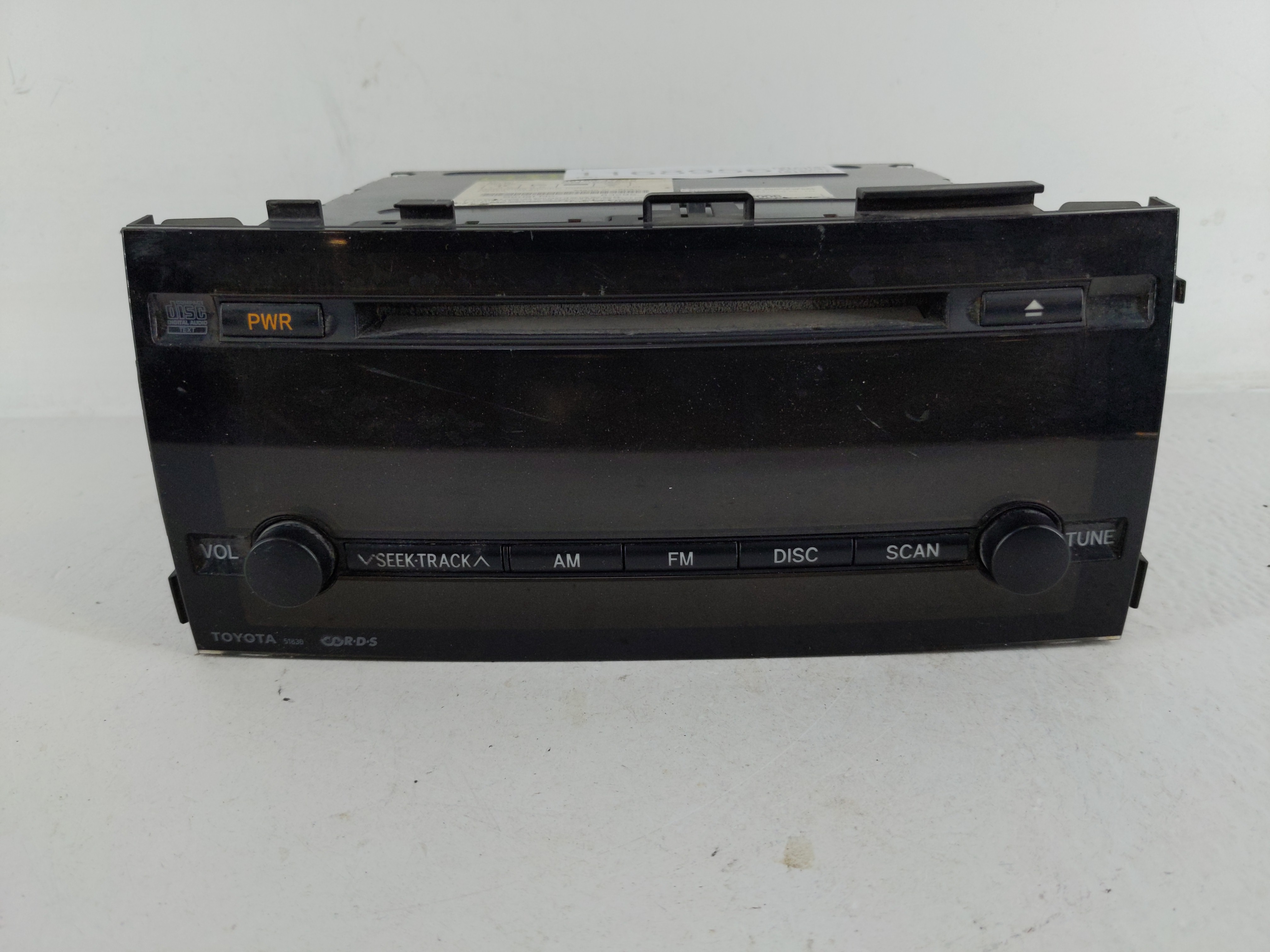 2006-2009 Toyota Prius Am Fm Cd Player Radio Receiver 1168956 - Oemusedautoparts1.com