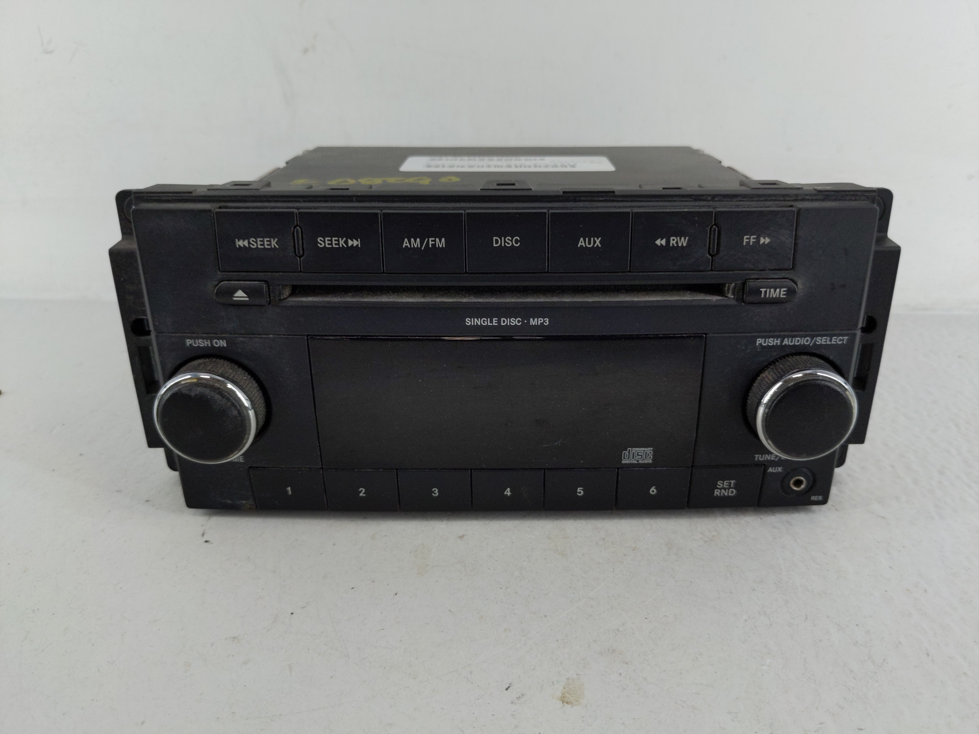 2008-2010 Dodge Charger Am Fm Cd Player Radio Receiver 1168958 - Oemusedautoparts1.com