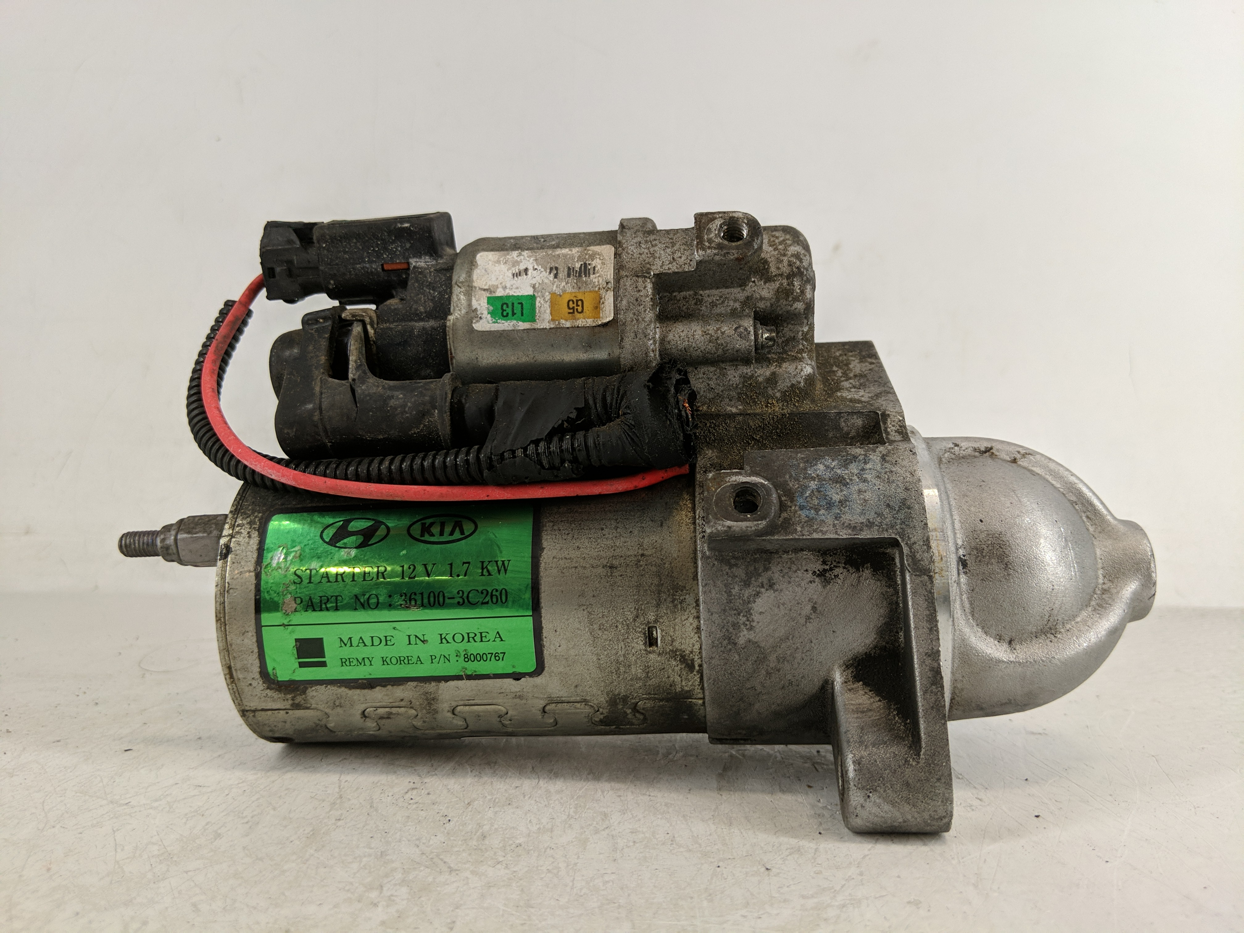 2015-2017 Hyundai Azera Car Starter Motor Solenoid Oem 1168967 - Oemusedautoparts1.com