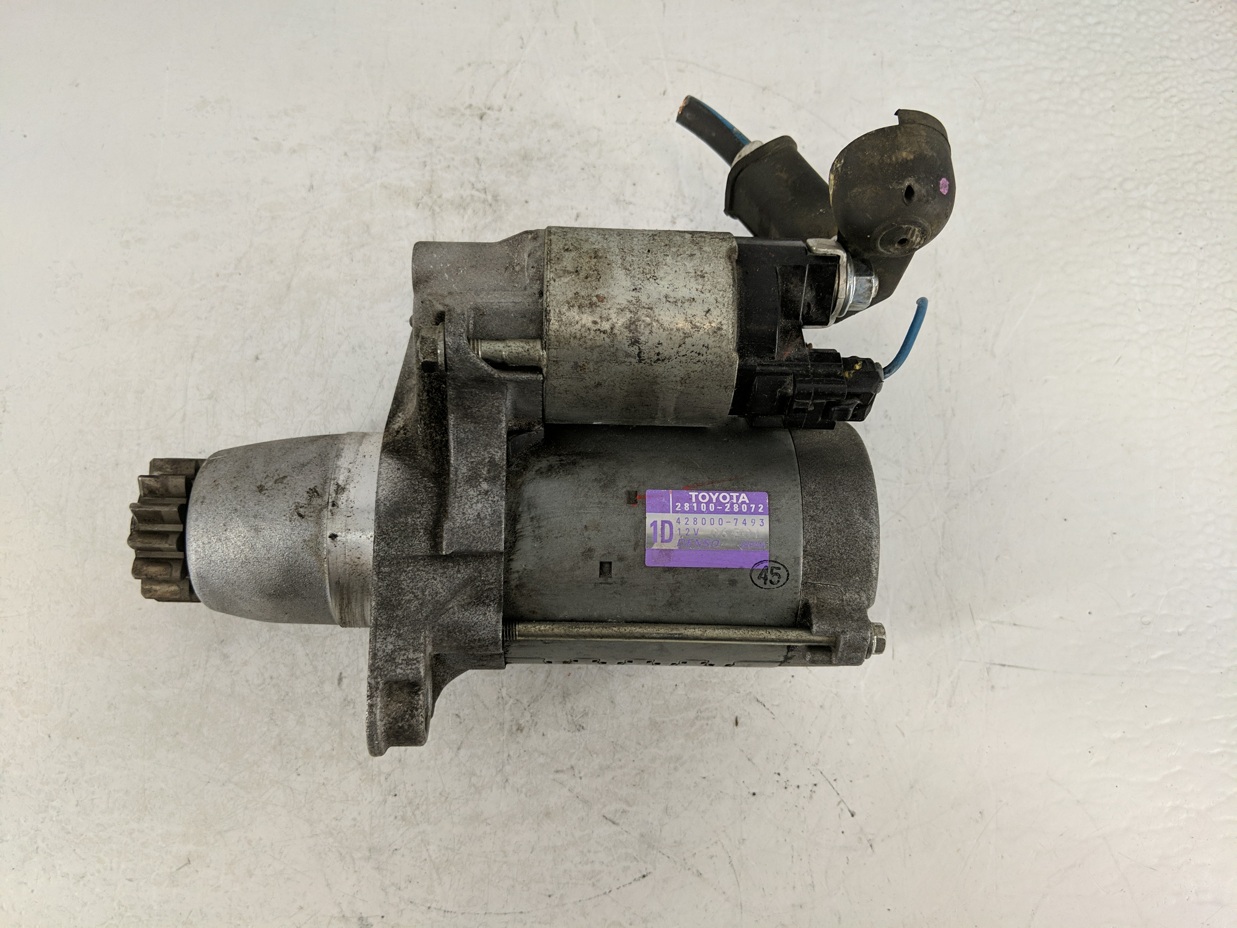 Picture of 2018-2021 Lexus Nx300 Car Starter Motor Solenoid Oem 1168980