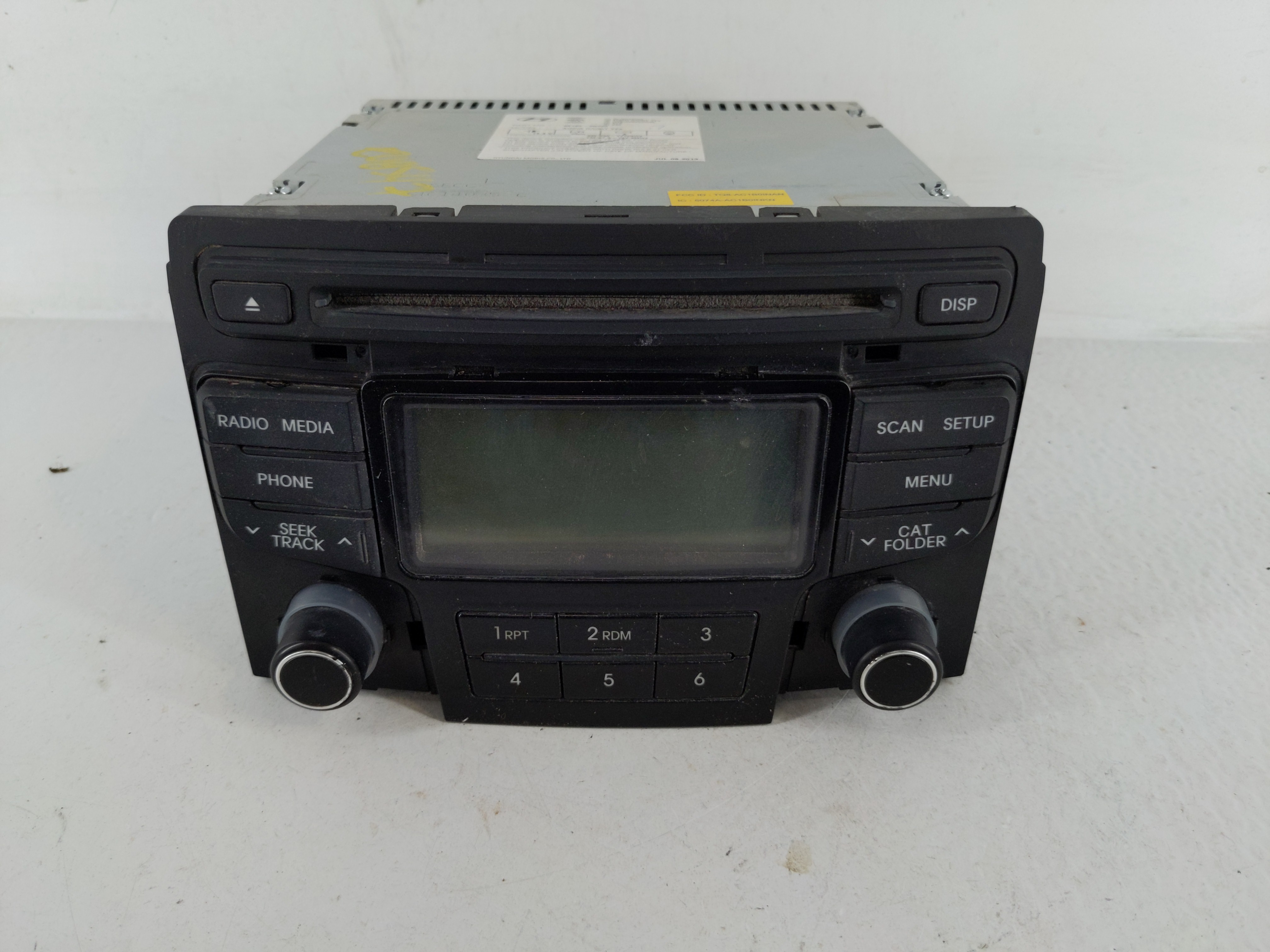 2013-2014 Hyundai Sonata Am Fm Cd Player Radio Receiver 1169133 - Oemusedautoparts1.com
