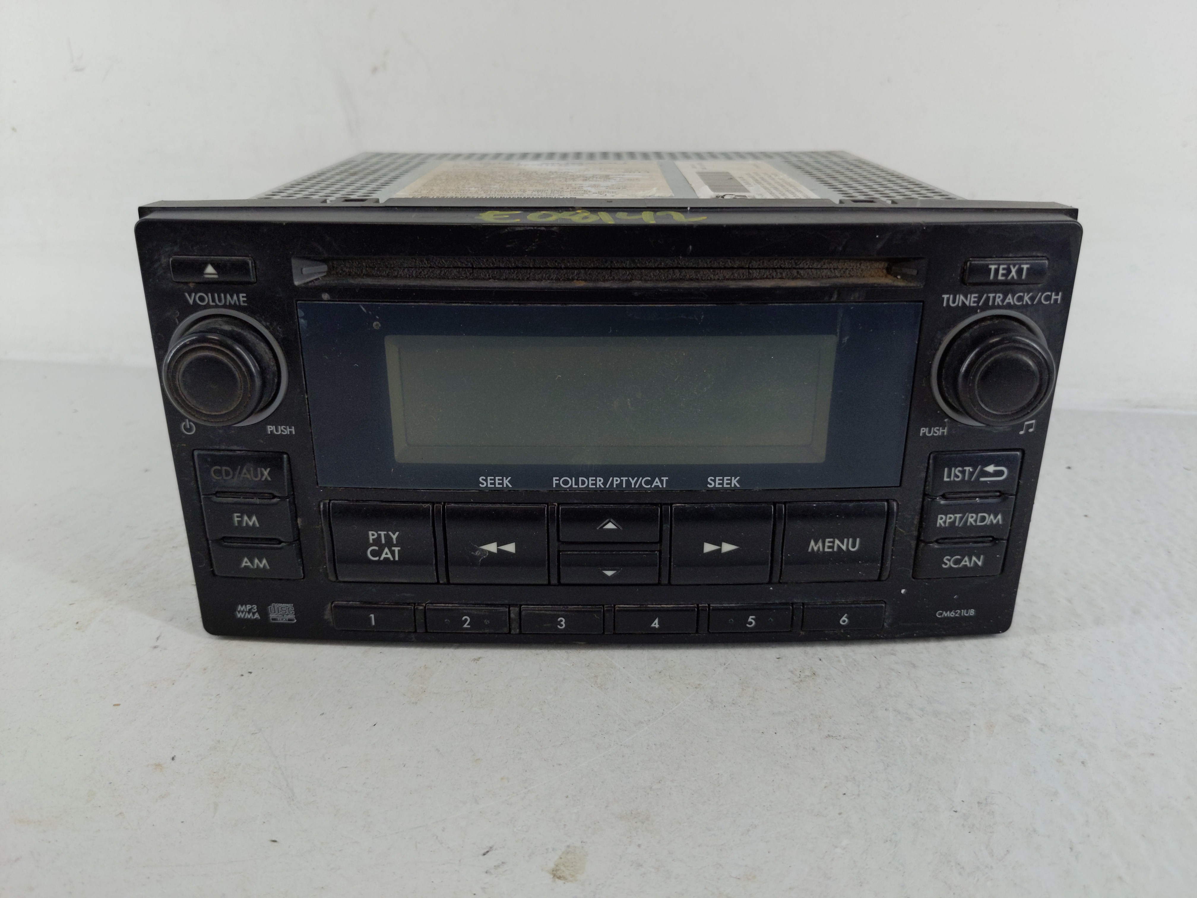 2012-2014 Subaru Impreza Am Fm Cd Player Radio Receiver 1169136 - Oemusedautoparts1.com