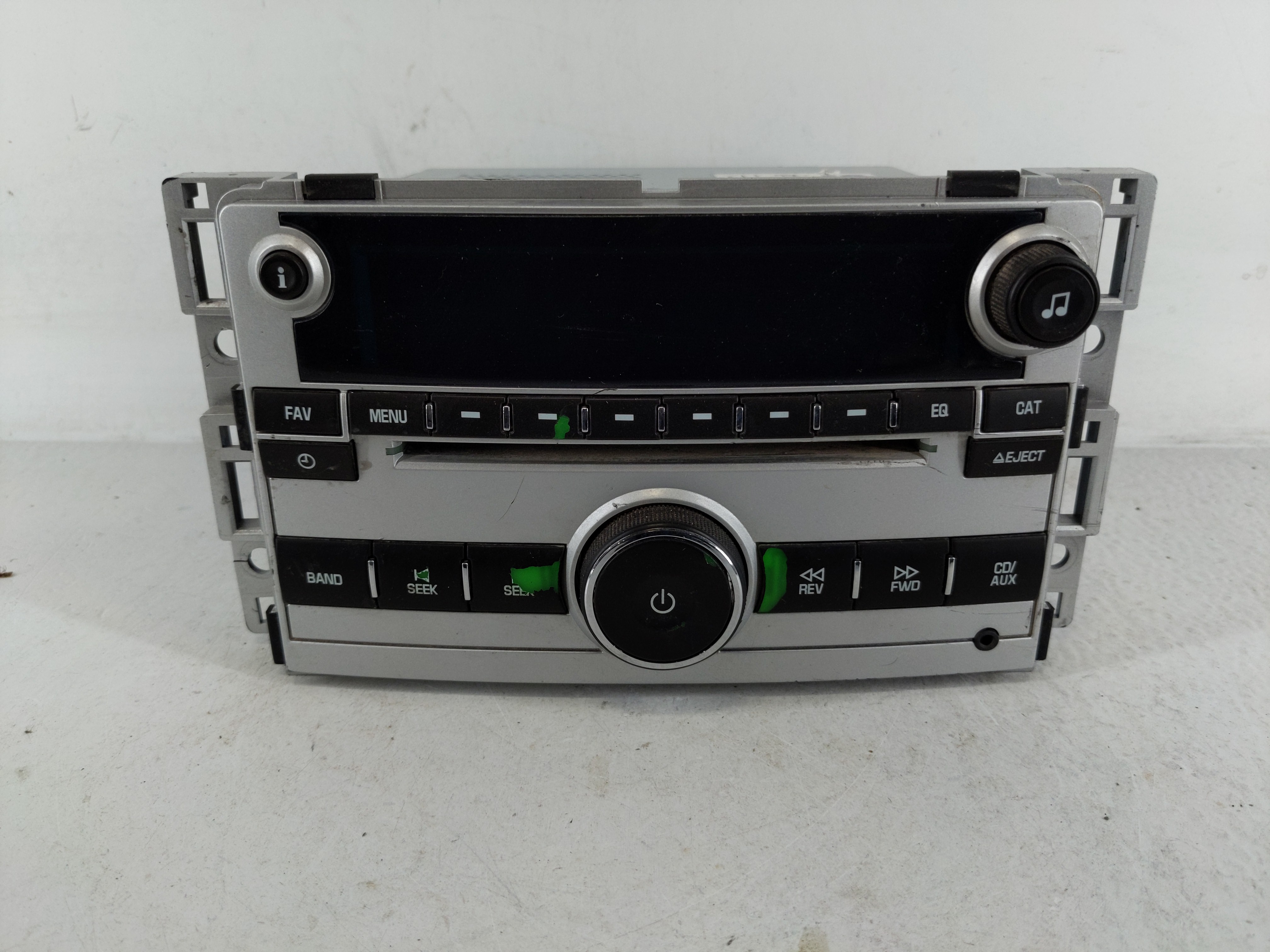 2009-2012 Chevrolet Malibu Am Fm Cd Player Radio Receiver 1169140 - Oemusedautoparts1.com