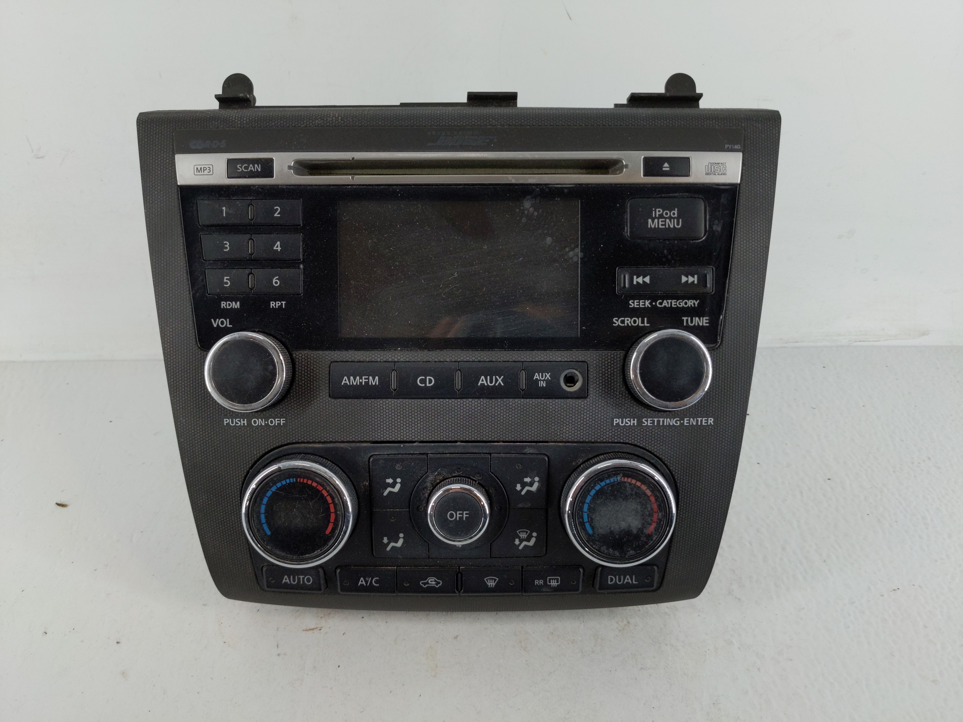 2010-2012 Nissan Altima Am Fm Cd Player Radio Receiver 1169146 - Oemusedautoparts1.com