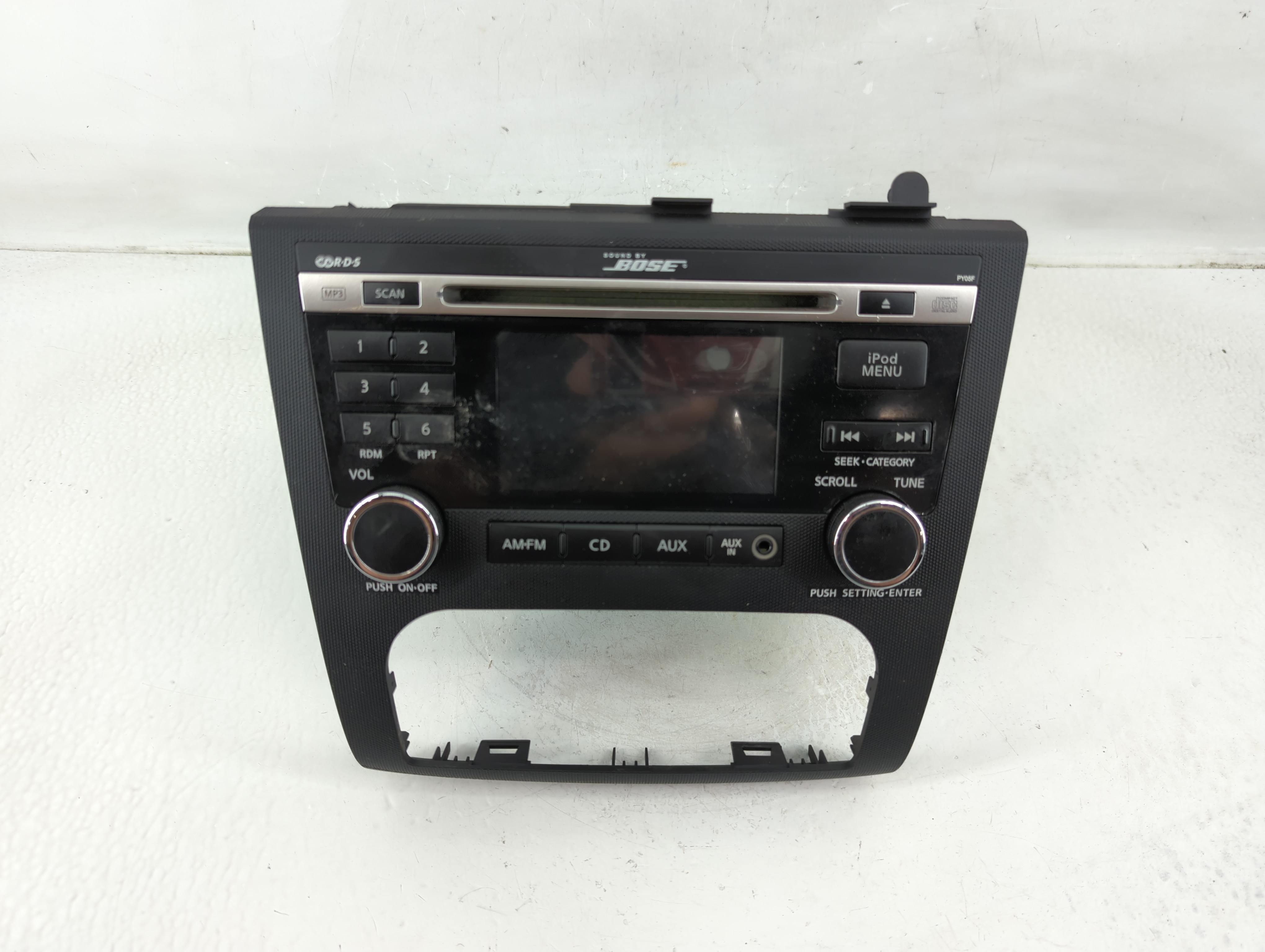 2010-2012 Nissan Altima Am Fm Cd Player Radio Receiver 1169159 - Oemusedautoparts1.com