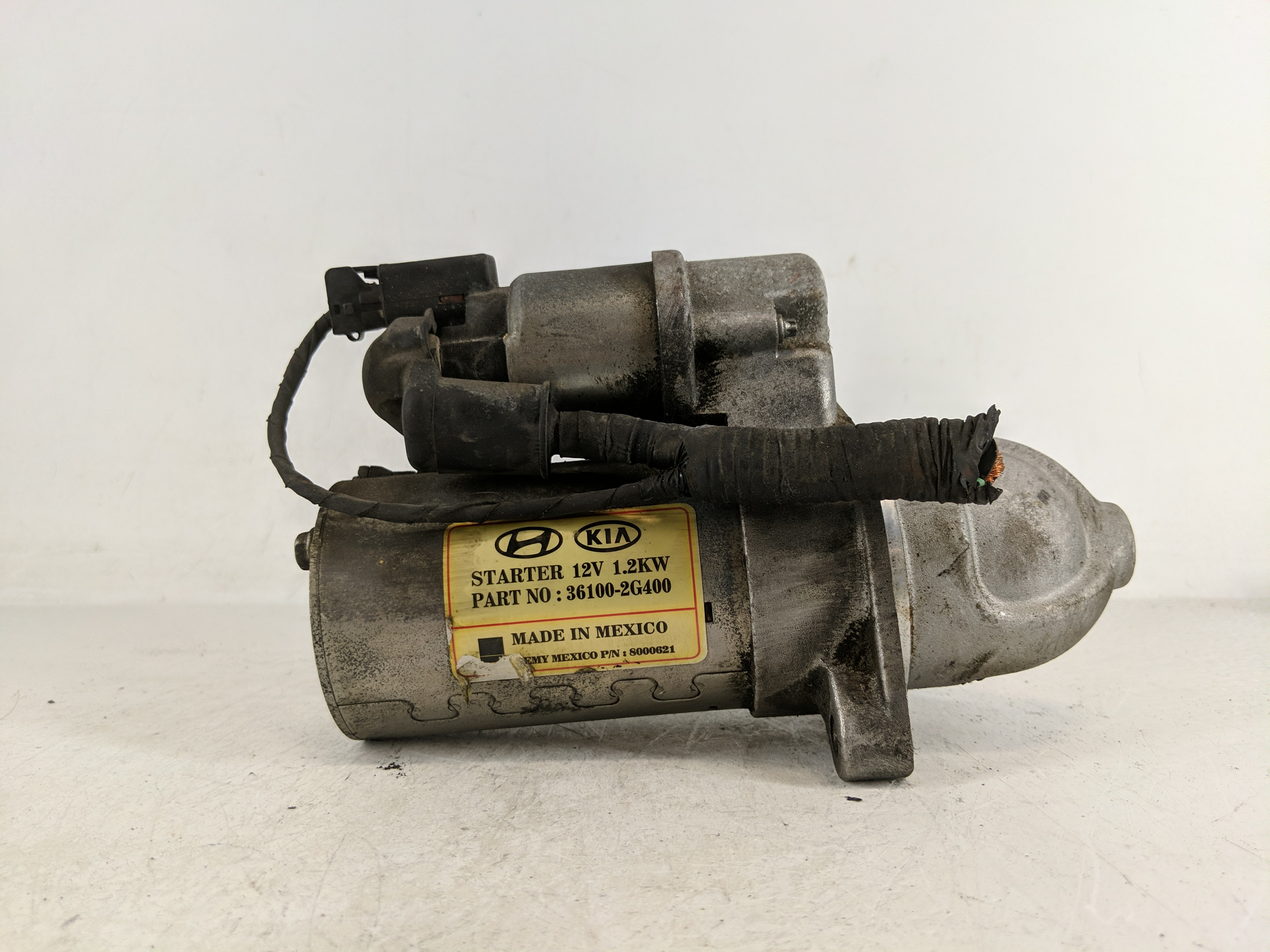 2014-2014 Hyundai Sonata Car Starter Motor Solenoid Oem 1169160 - Oemusedautoparts1.com