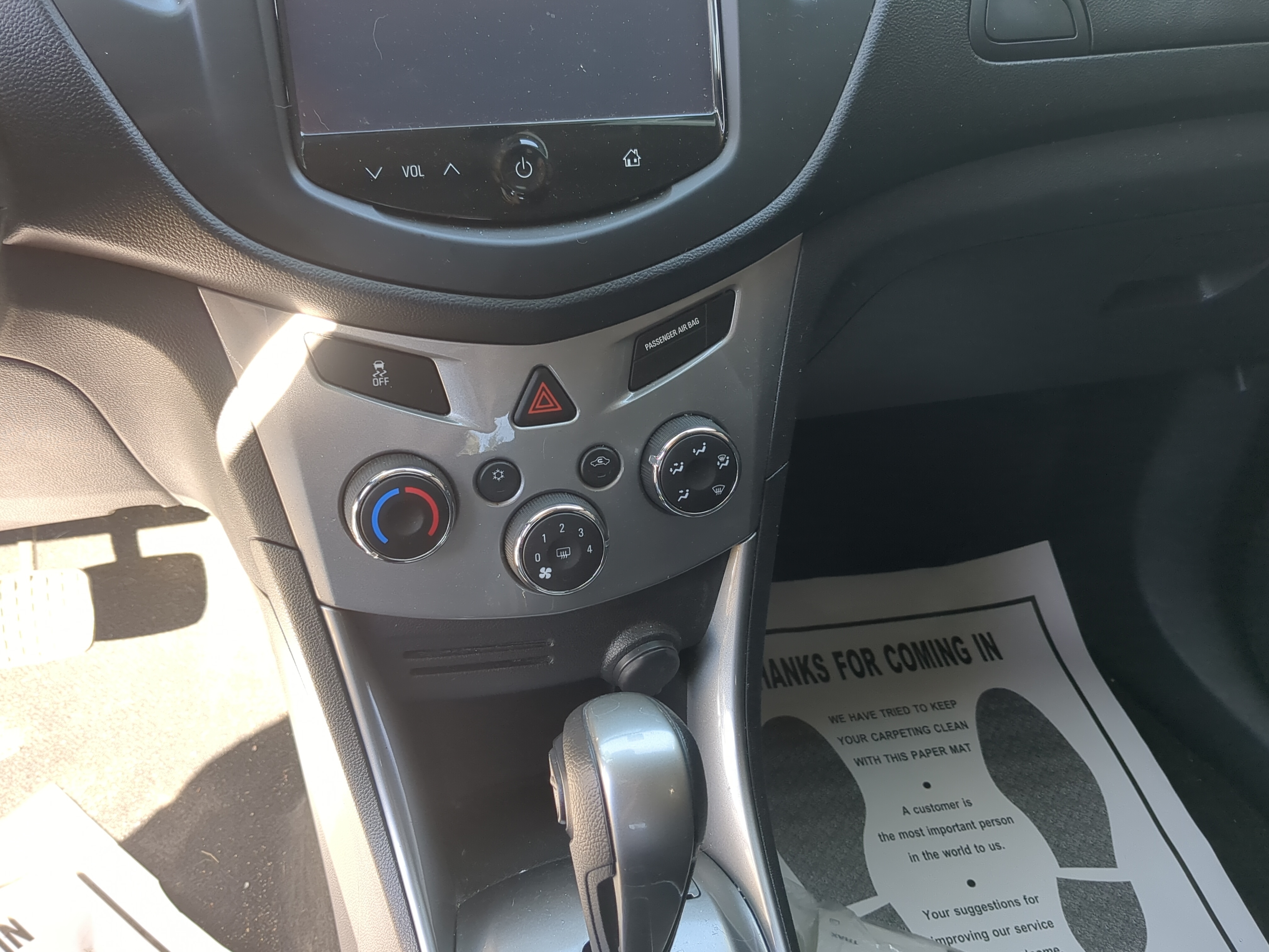 Picture of 2015-2015 Chevrolet Trax Ac Heater Climate Control 1169379