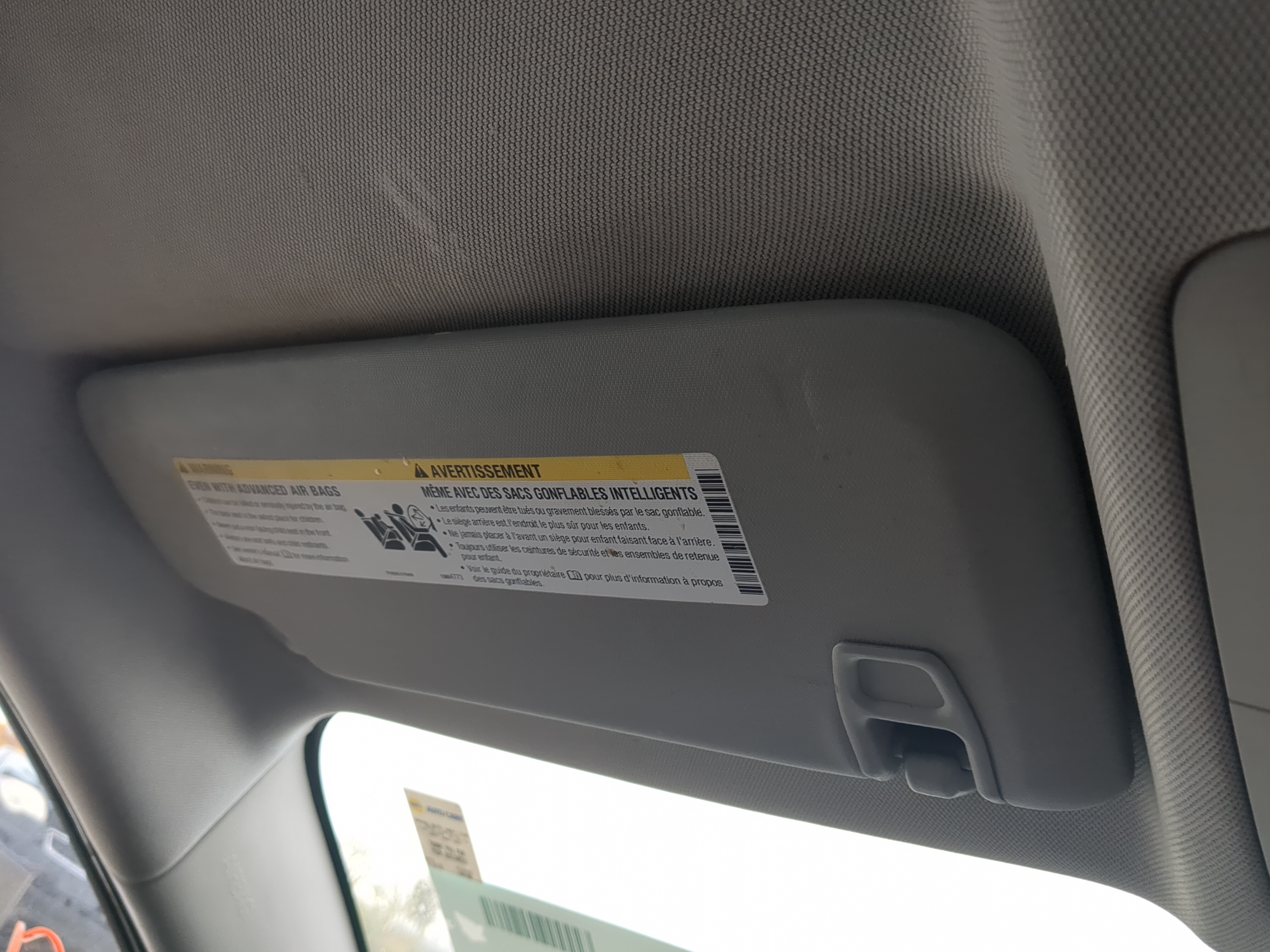 Chevrolet Cruze Limited Driver Sun Visor Mirror Left Sunvisor 1169573 - Oemusedautoparts1.com